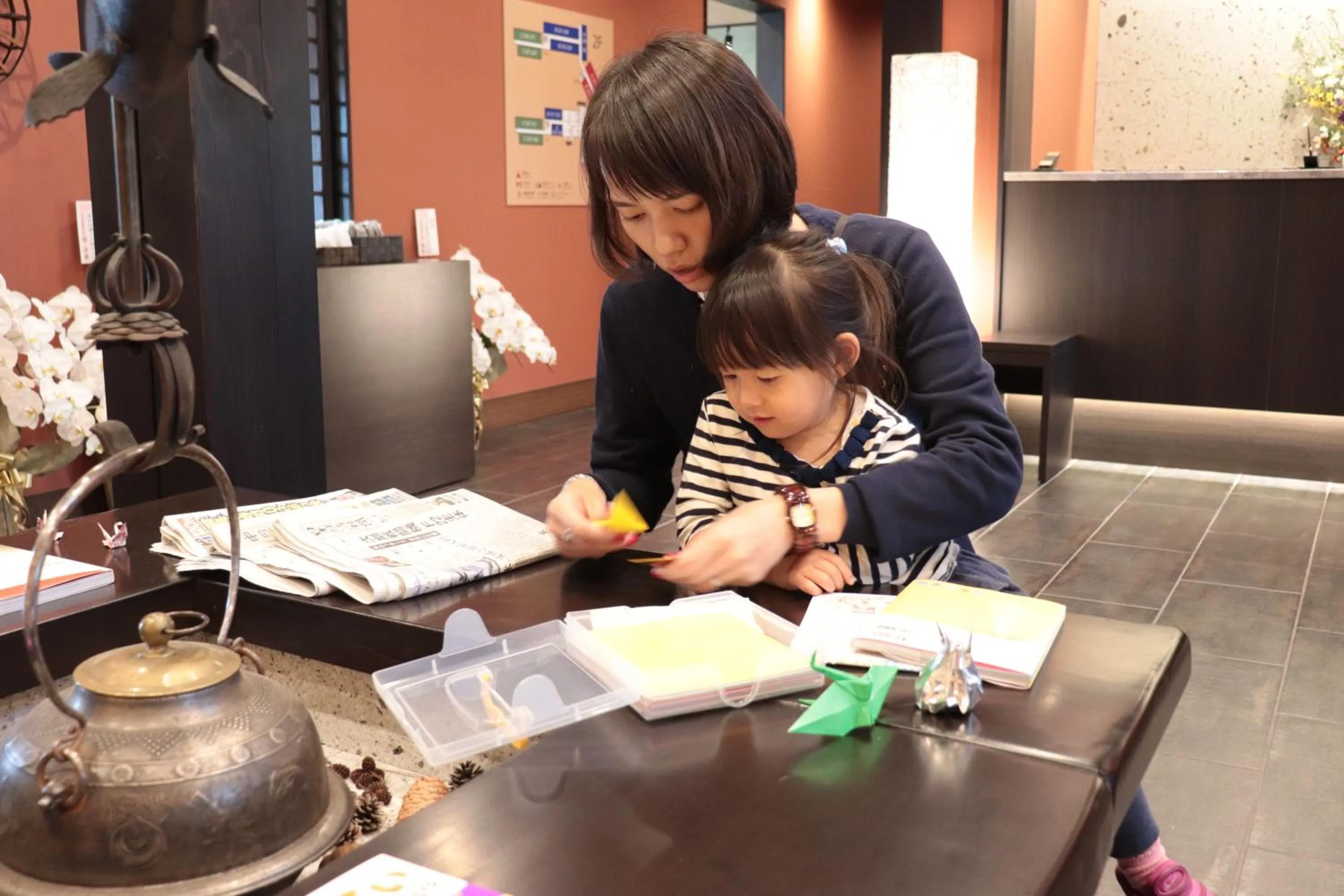 Family in TABINO HOTEL Hida Takayama