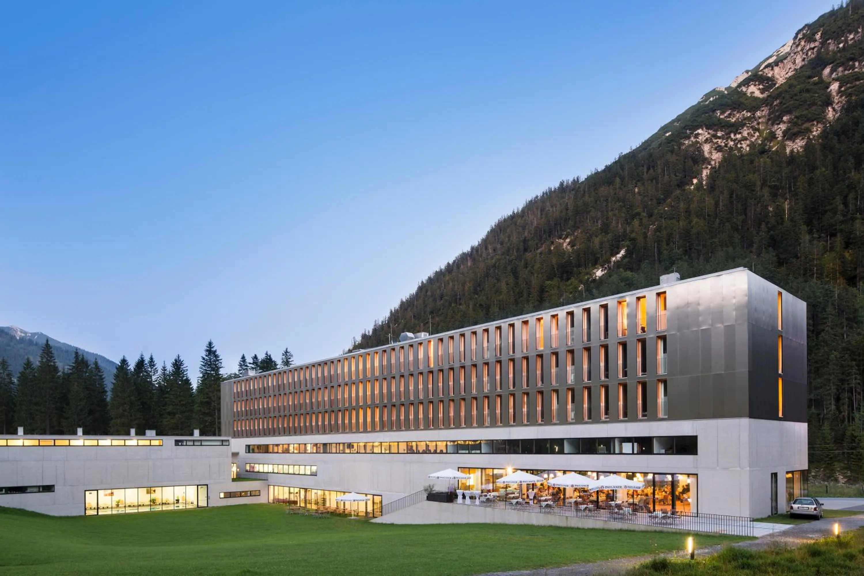Property building in Alpenhotel Ammerwald