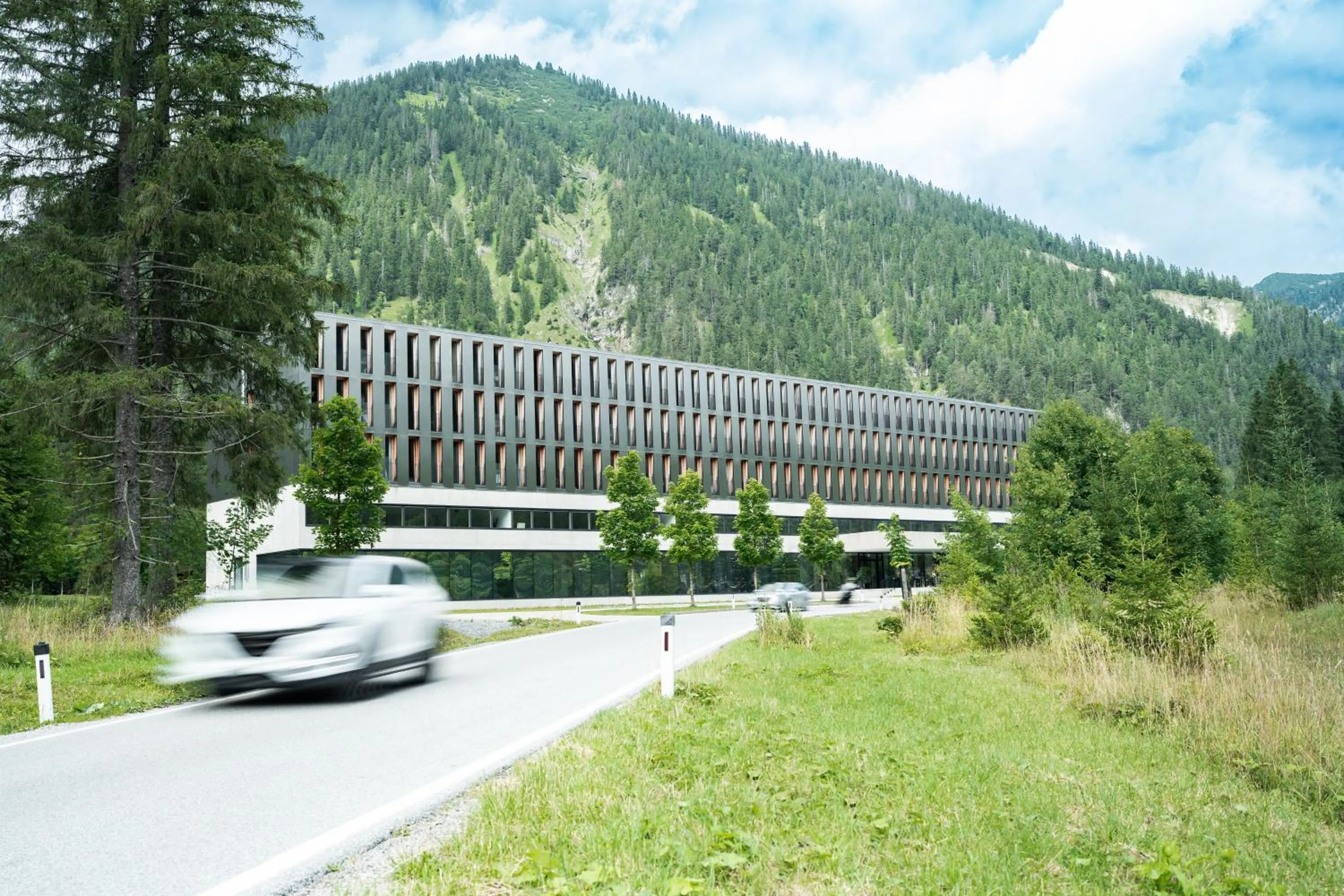 Property building in Alpenhotel Ammerwald