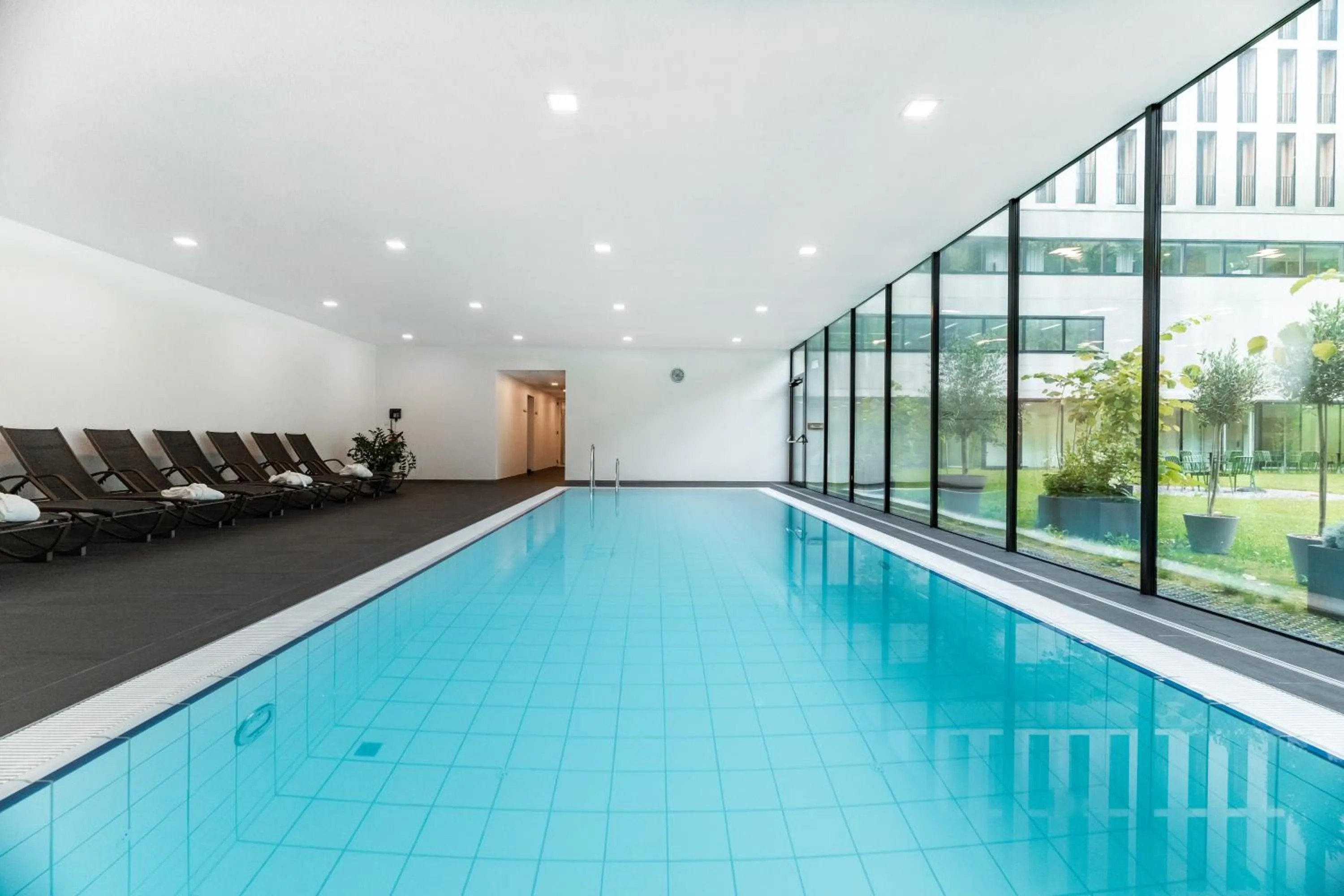 Swimming pool in Alpenhotel Ammerwald