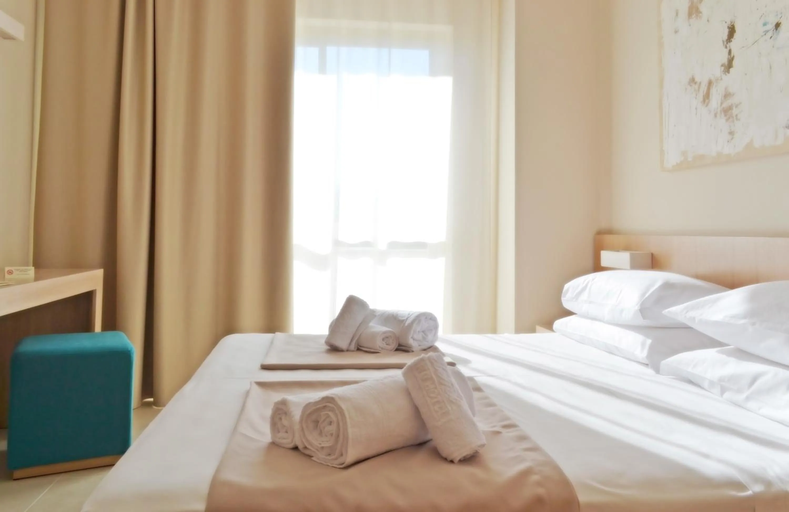 Photo of the whole room, Bed in Grand Hotel President