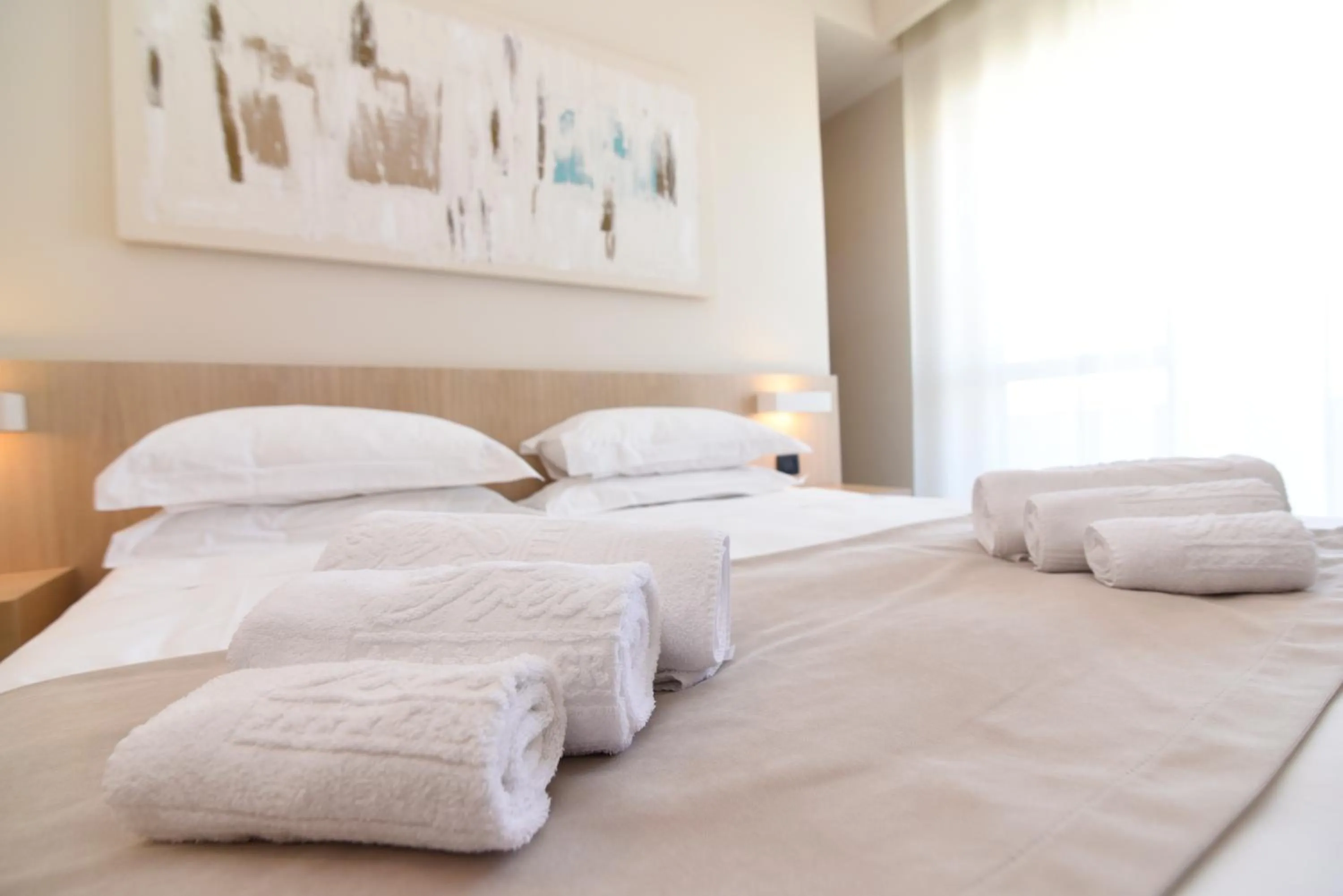 Photo of the whole room, Bed in Grand Hotel President