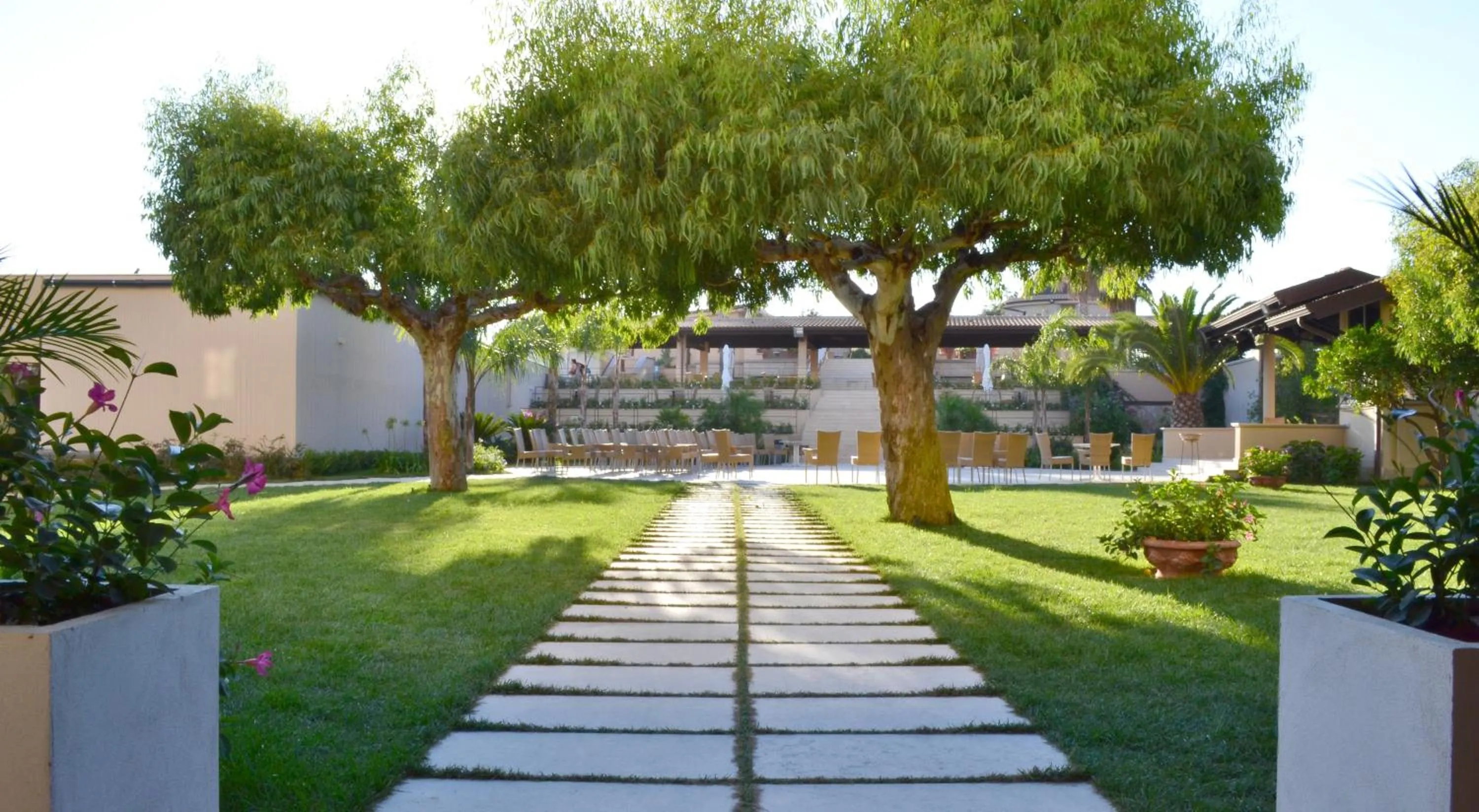 Garden in Grand Hotel President