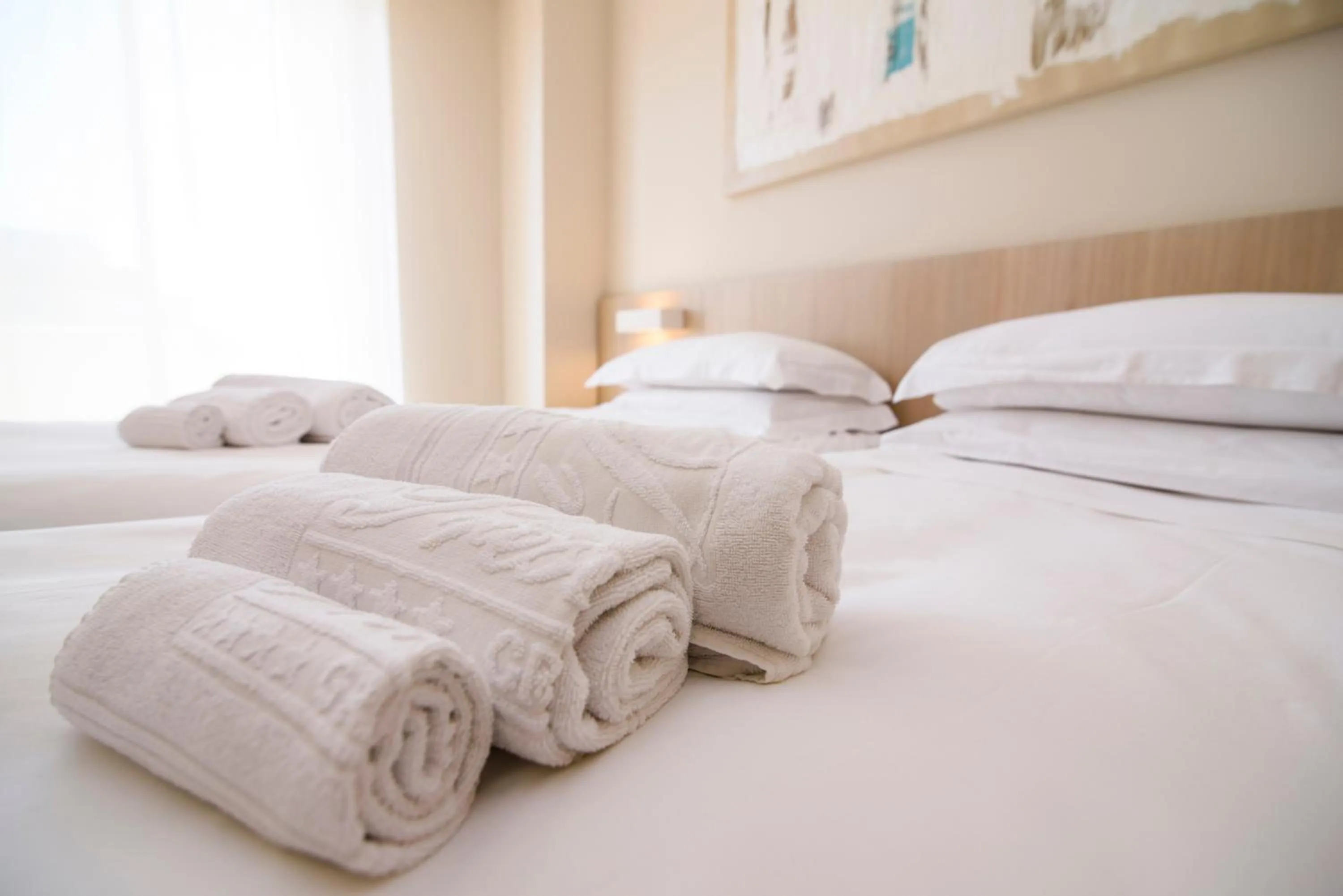 Photo of the whole room, Bed in Grand Hotel President