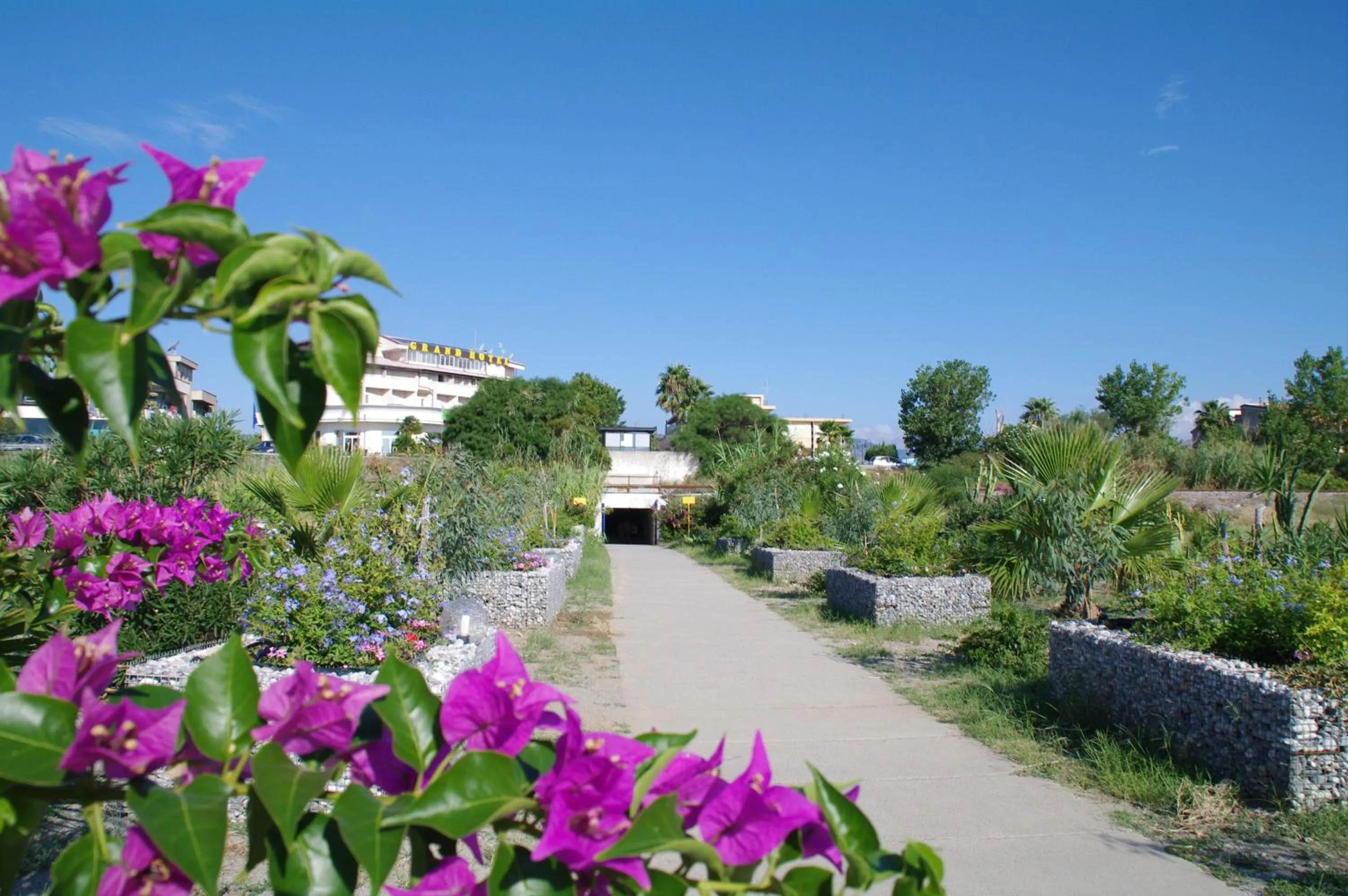 Beach in Grand Hotel President