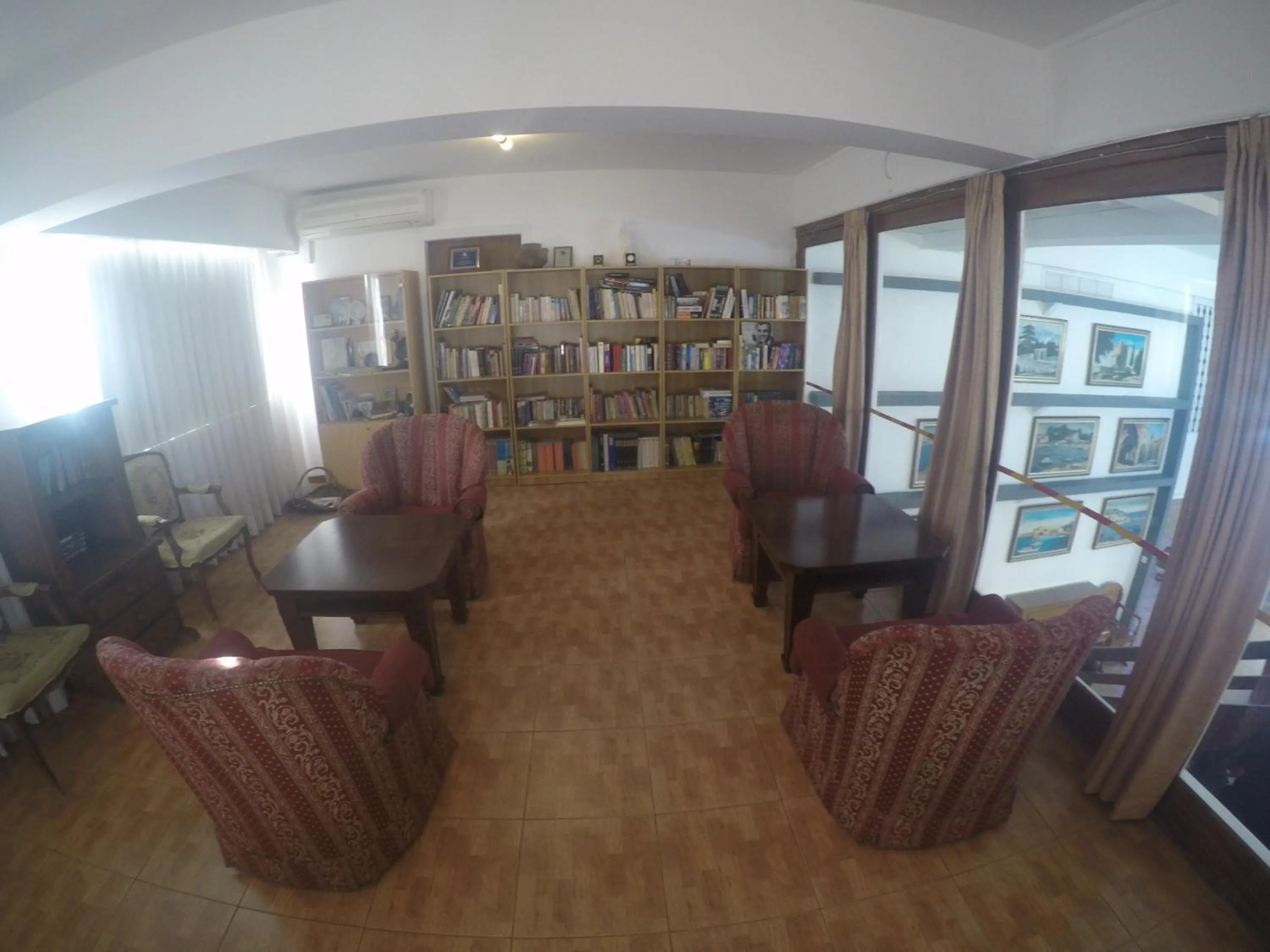 Library in Asty Hotel