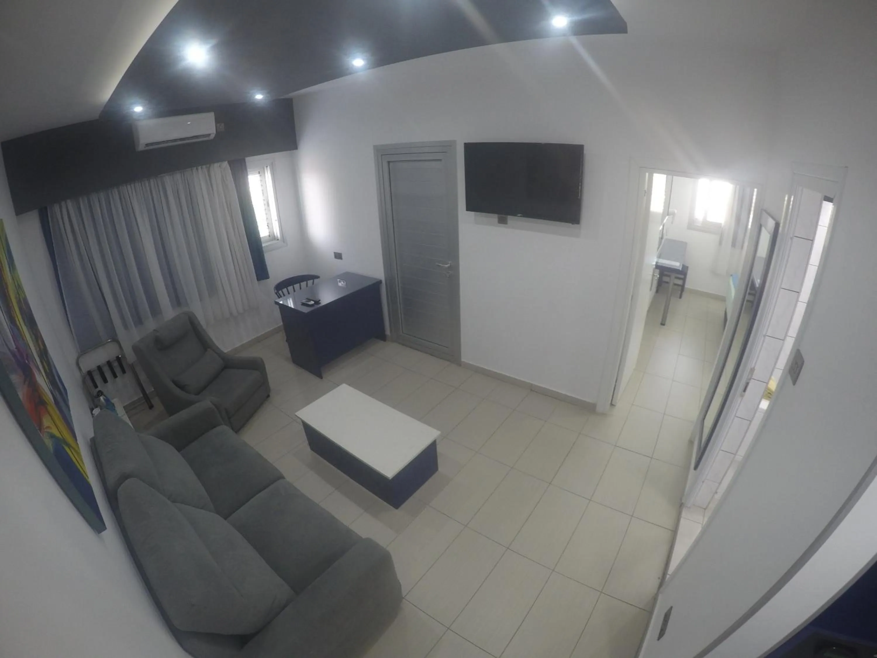 Seating area in Asty Hotel