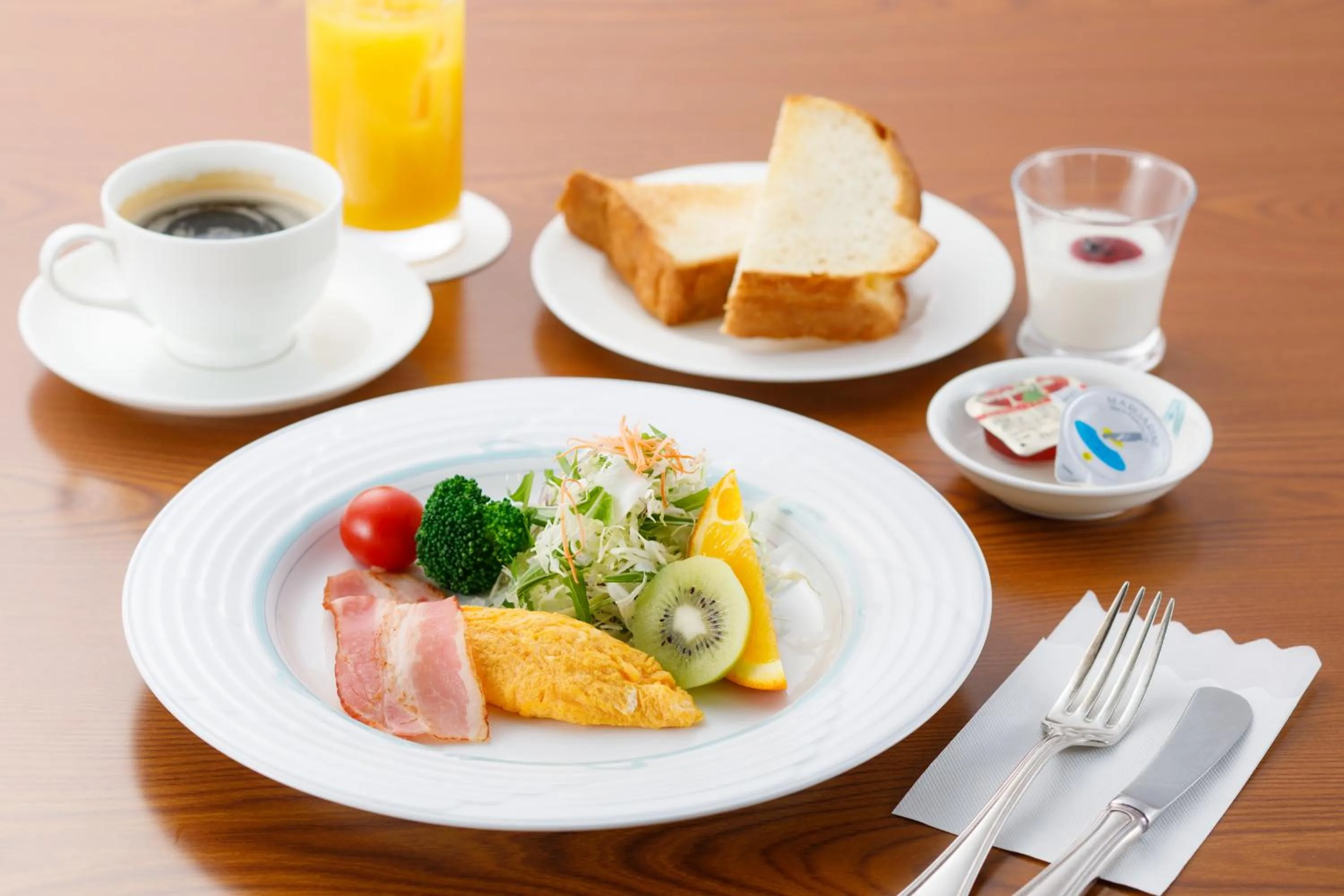 Breakfast in Fukuno Town Hotel A・Mieux