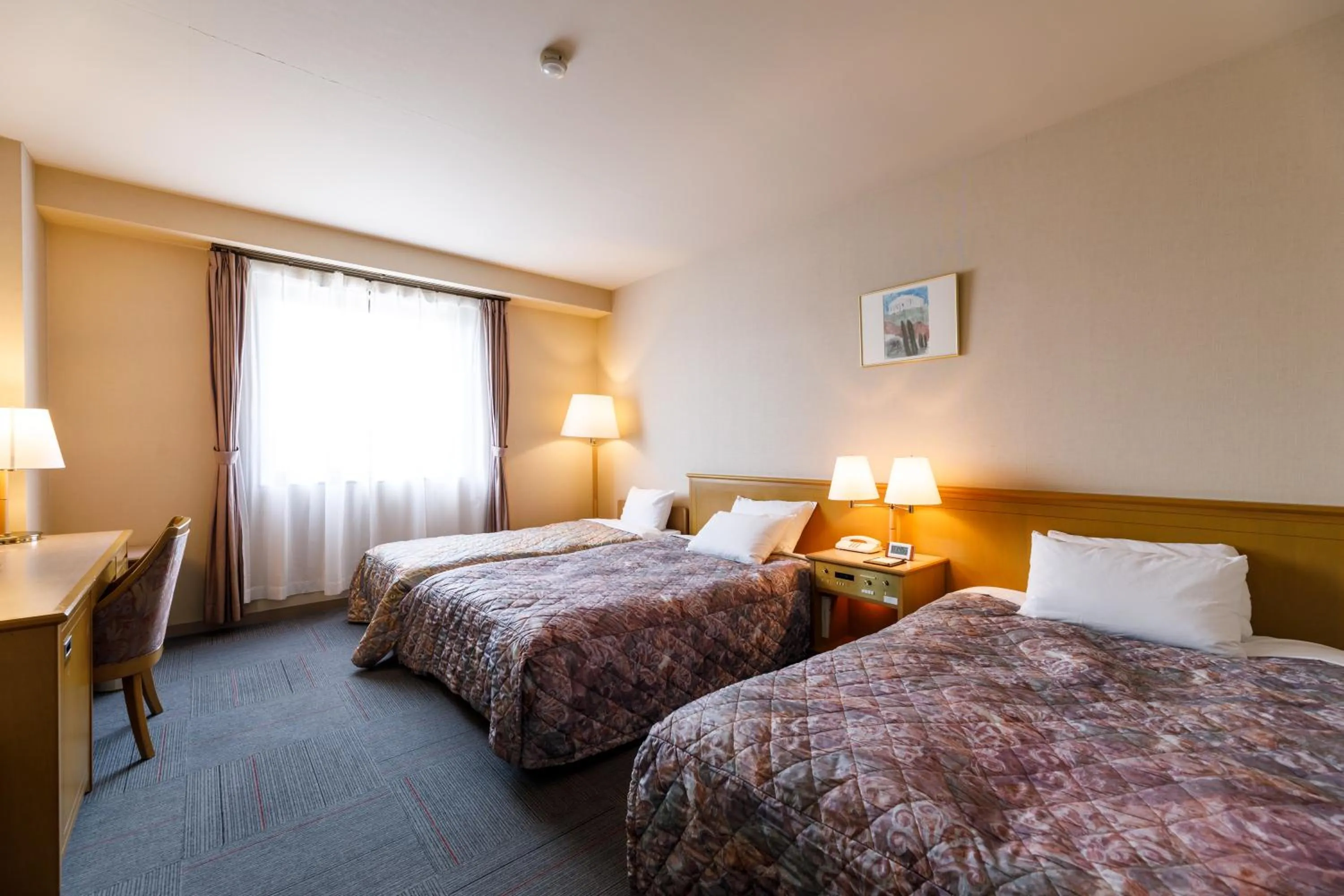 Photo of the whole room, Bed in Fukuno Town Hotel A・Mieux