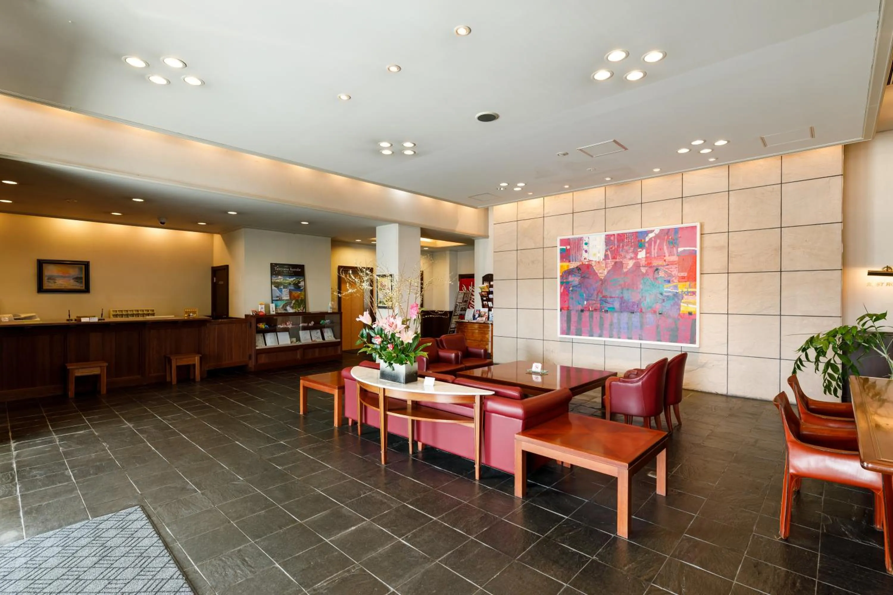 Lobby or reception in Fukuno Town Hotel A・Mieux