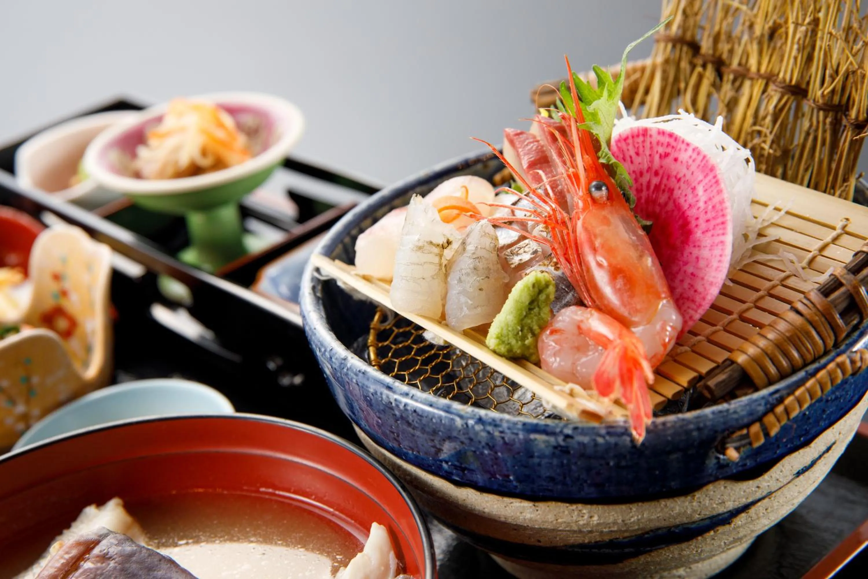 Food in Fukuno Town Hotel A・Mieux