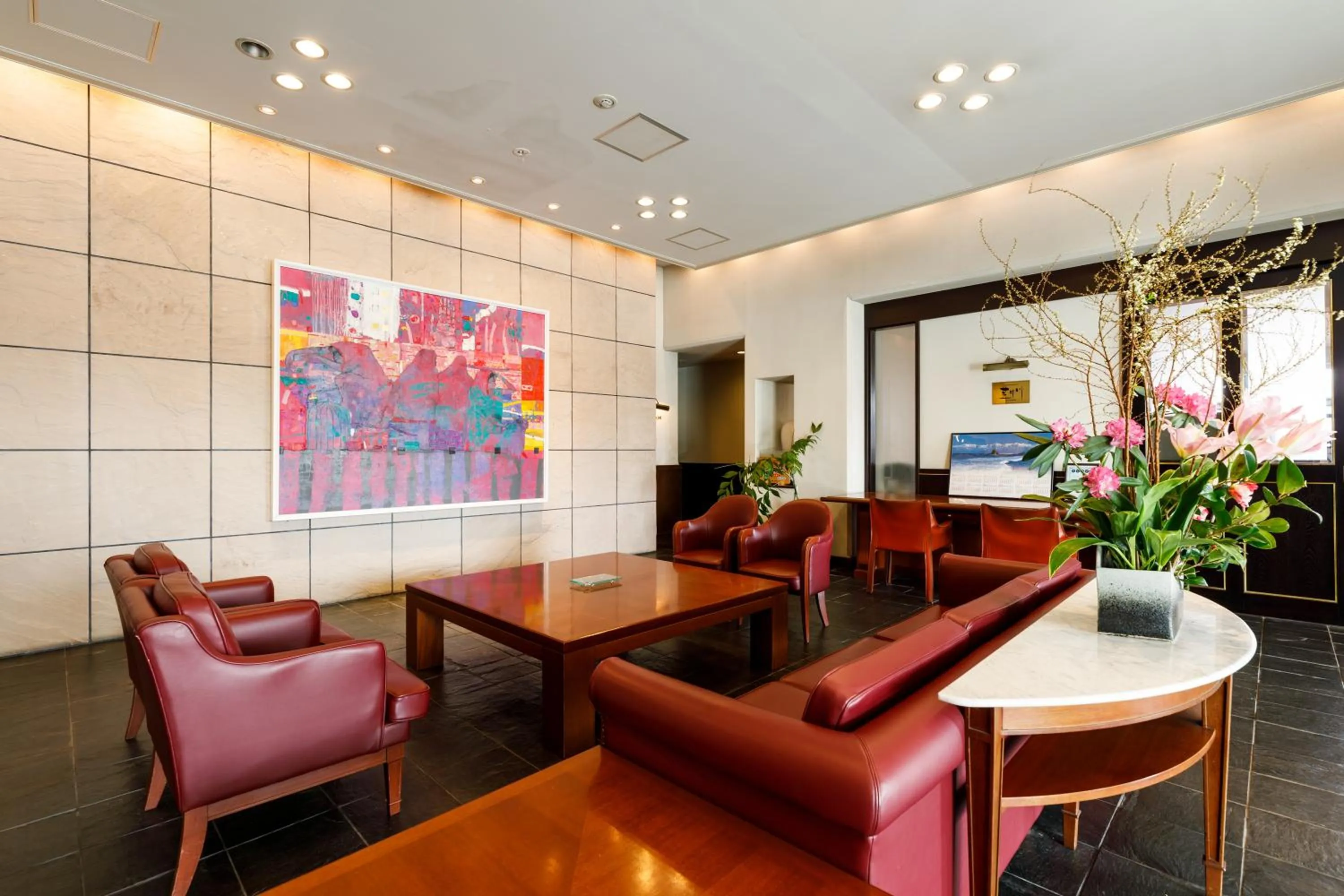 Lobby or reception in Fukuno Town Hotel A・Mieux