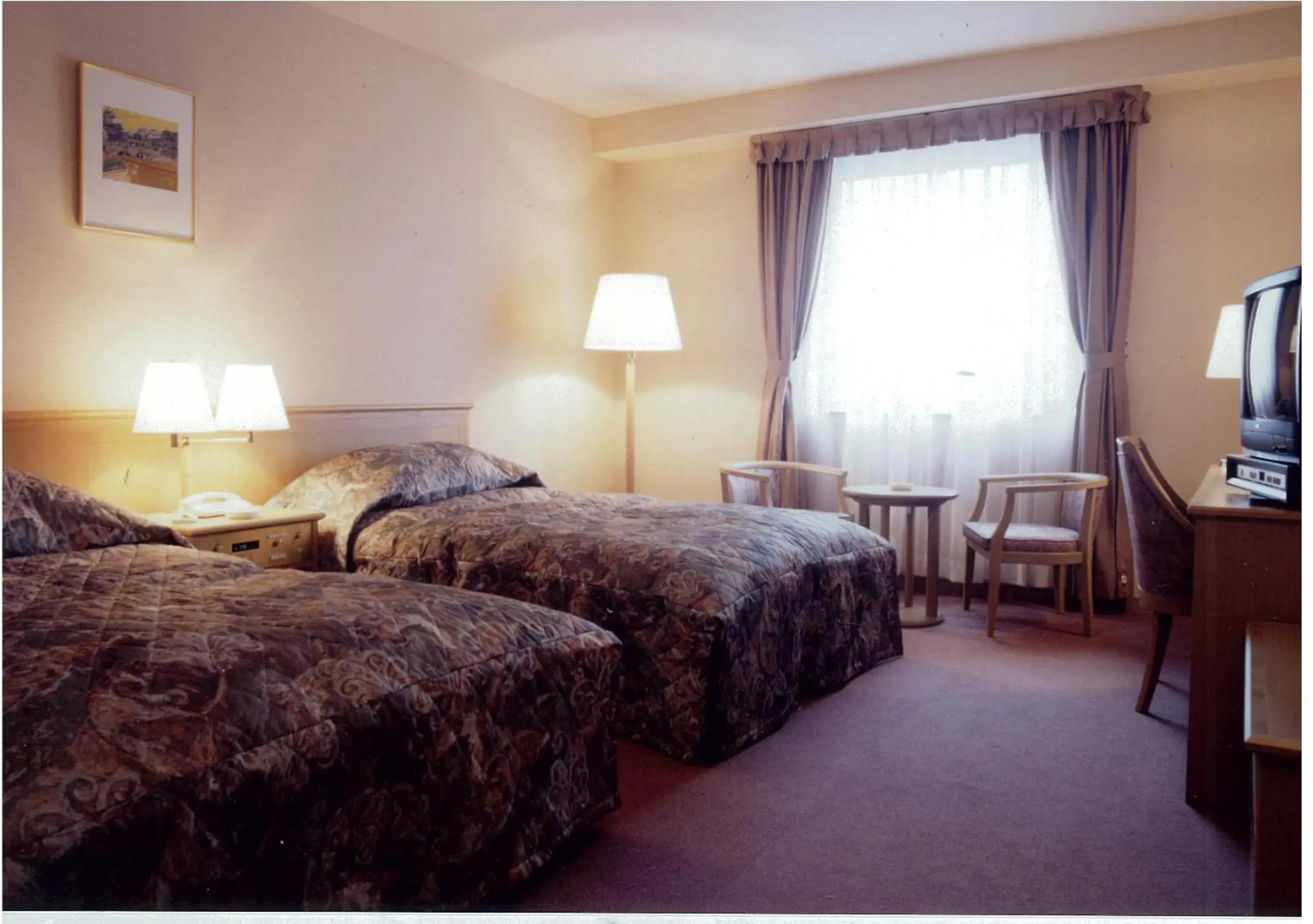 Twin Room - single occupancy - Non-Smoking in Fukuno Town Hotel A・Mieux Twin Room - single occupancy - Non-Smoking in Fukuno Town Hotel A・Mieux
