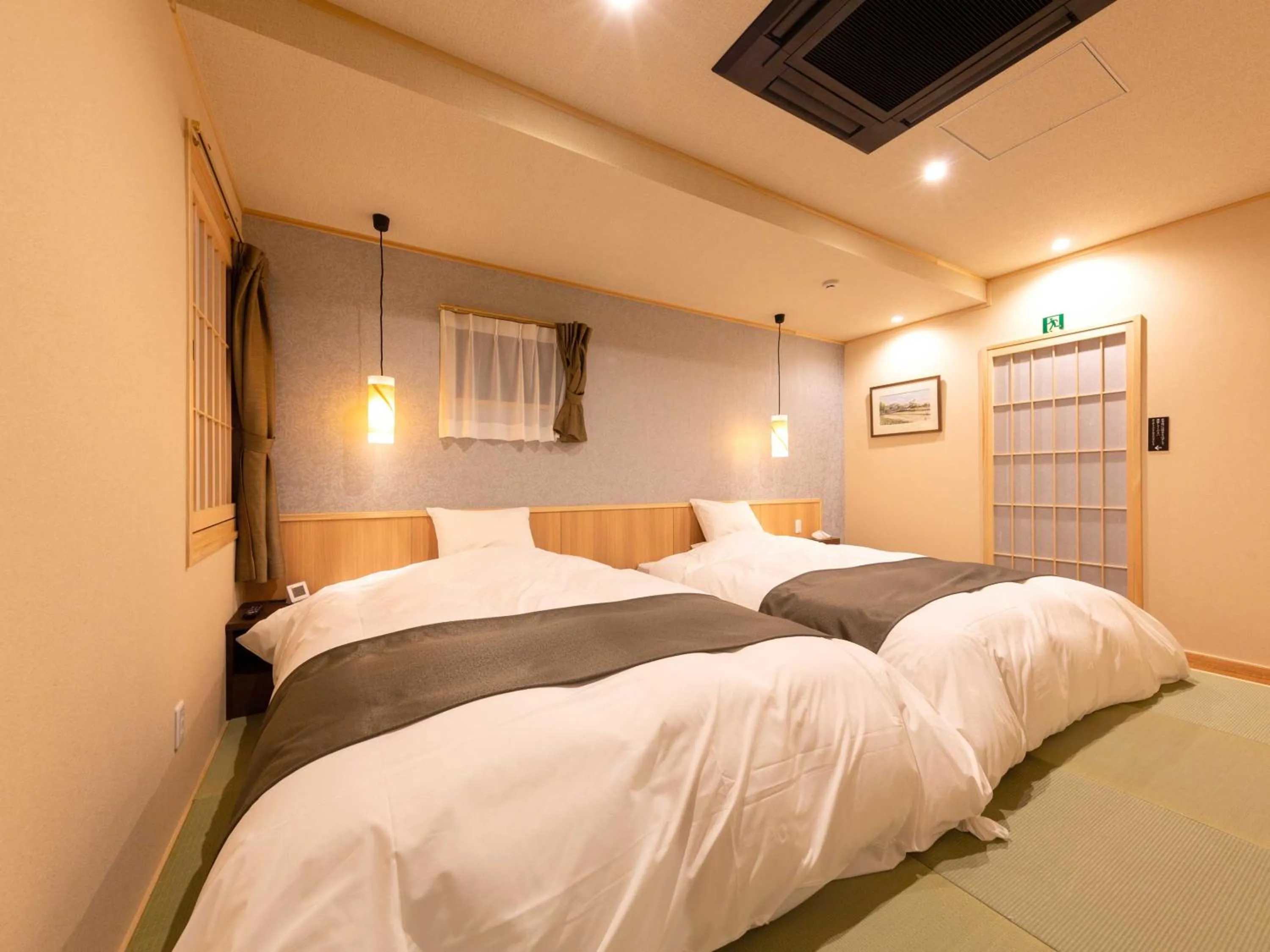 Bed in Katsuragi Onsen Happuu No Yu