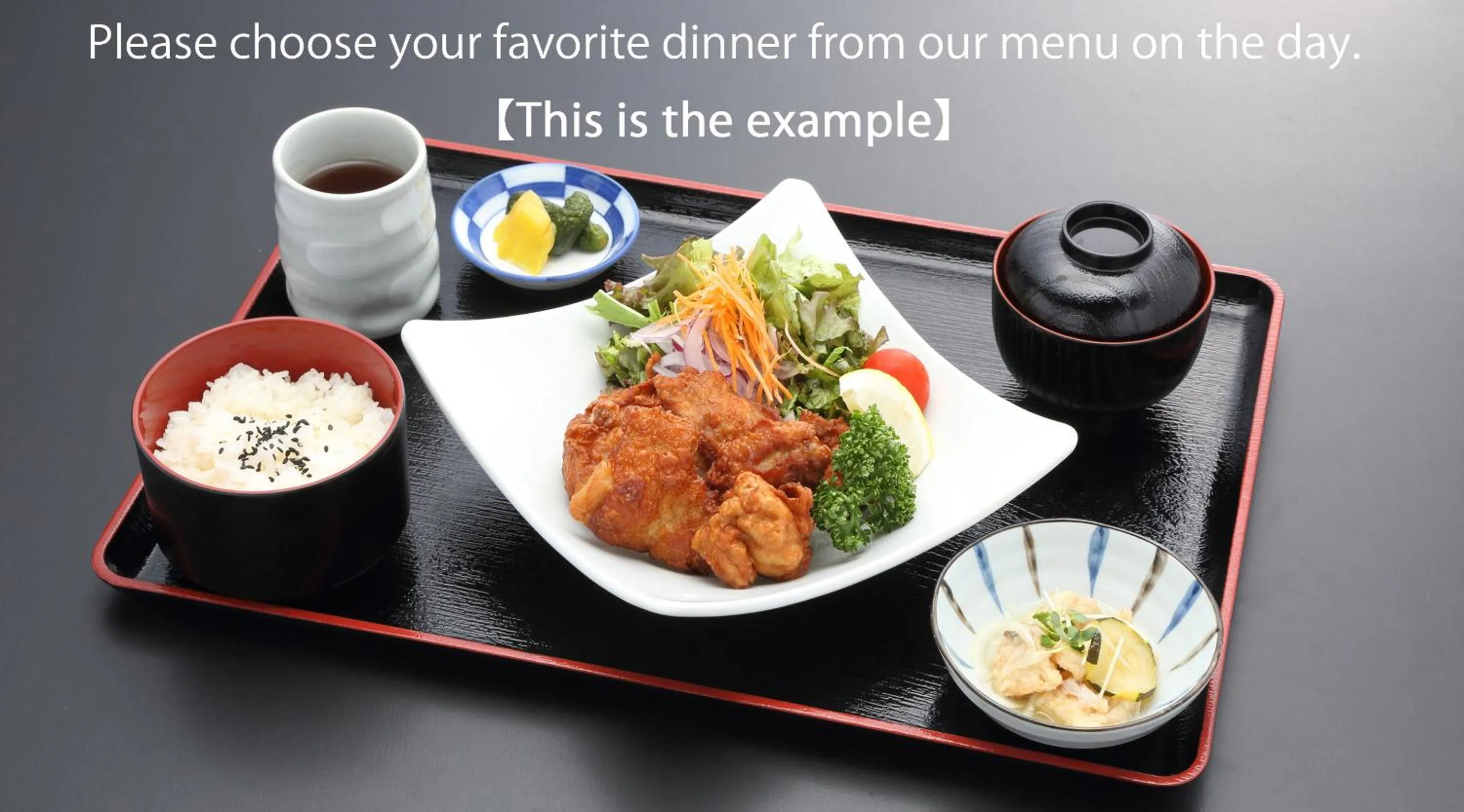 Dinner in Katsuragi Onsen Happuu No Yu