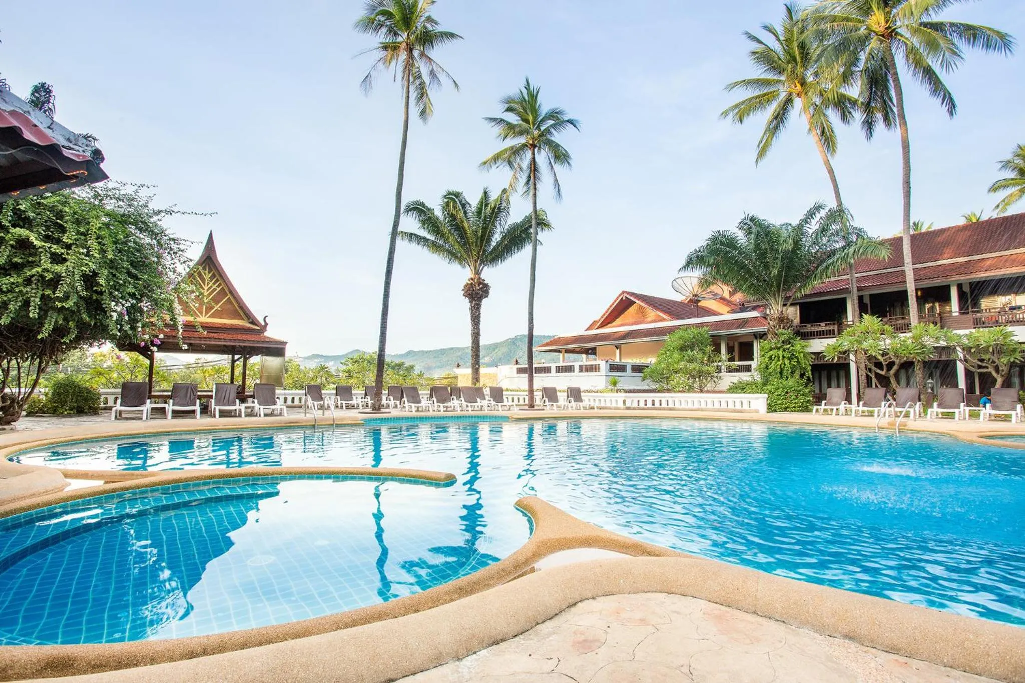 Pool view in Nova Samui Resort