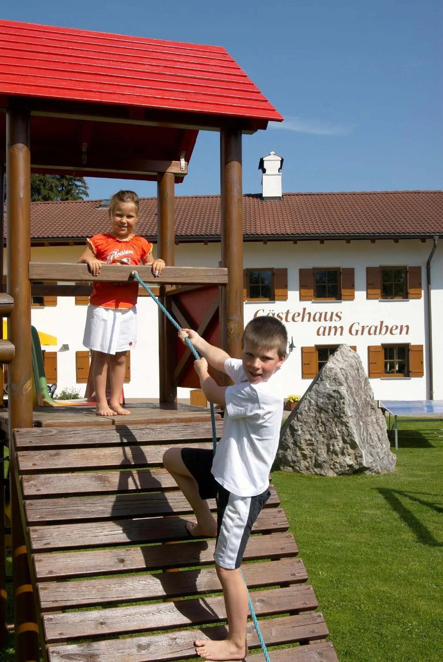 Children play ground in Gästehaus am Graben