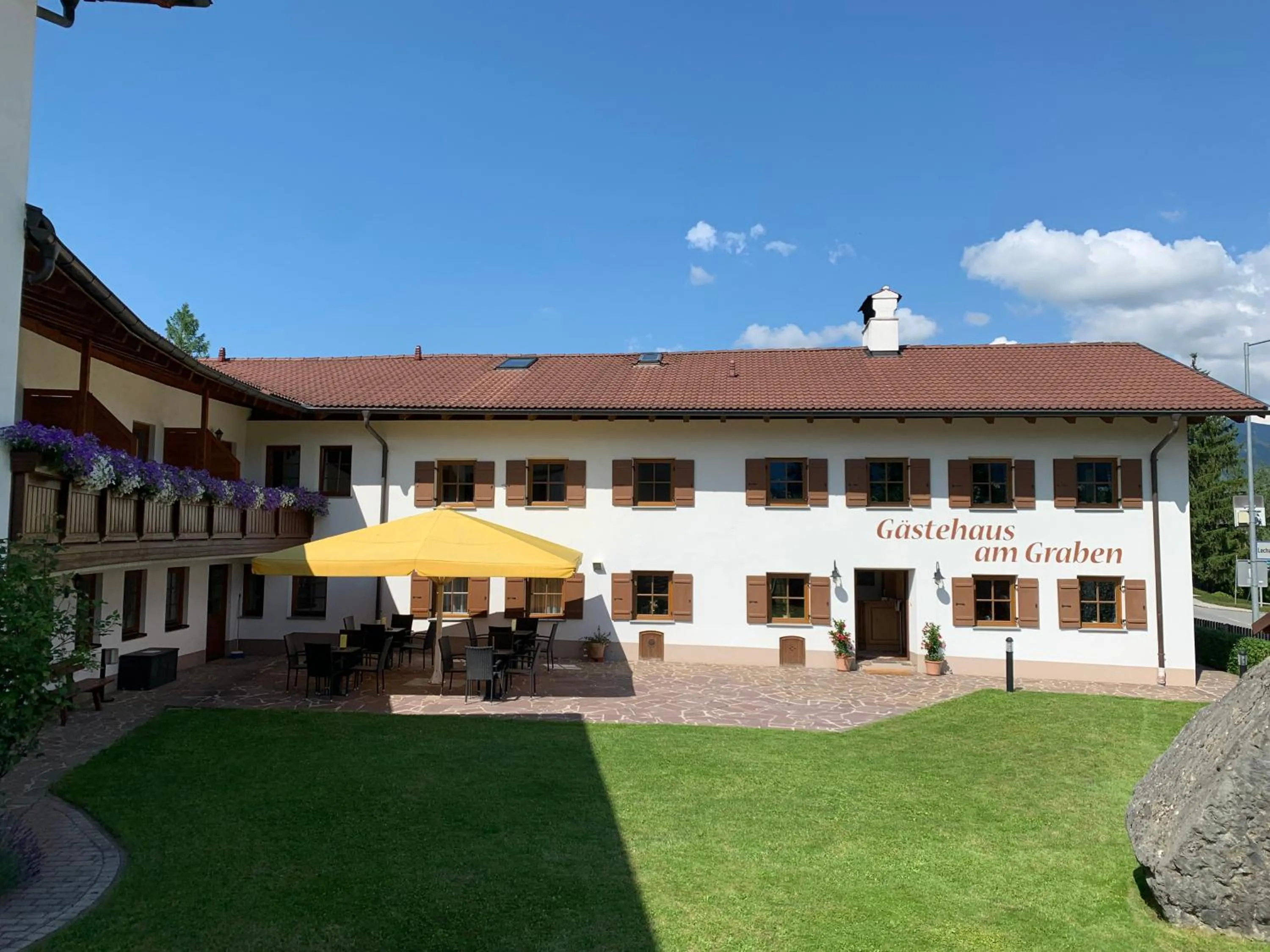 Property building in Gästehaus am Graben