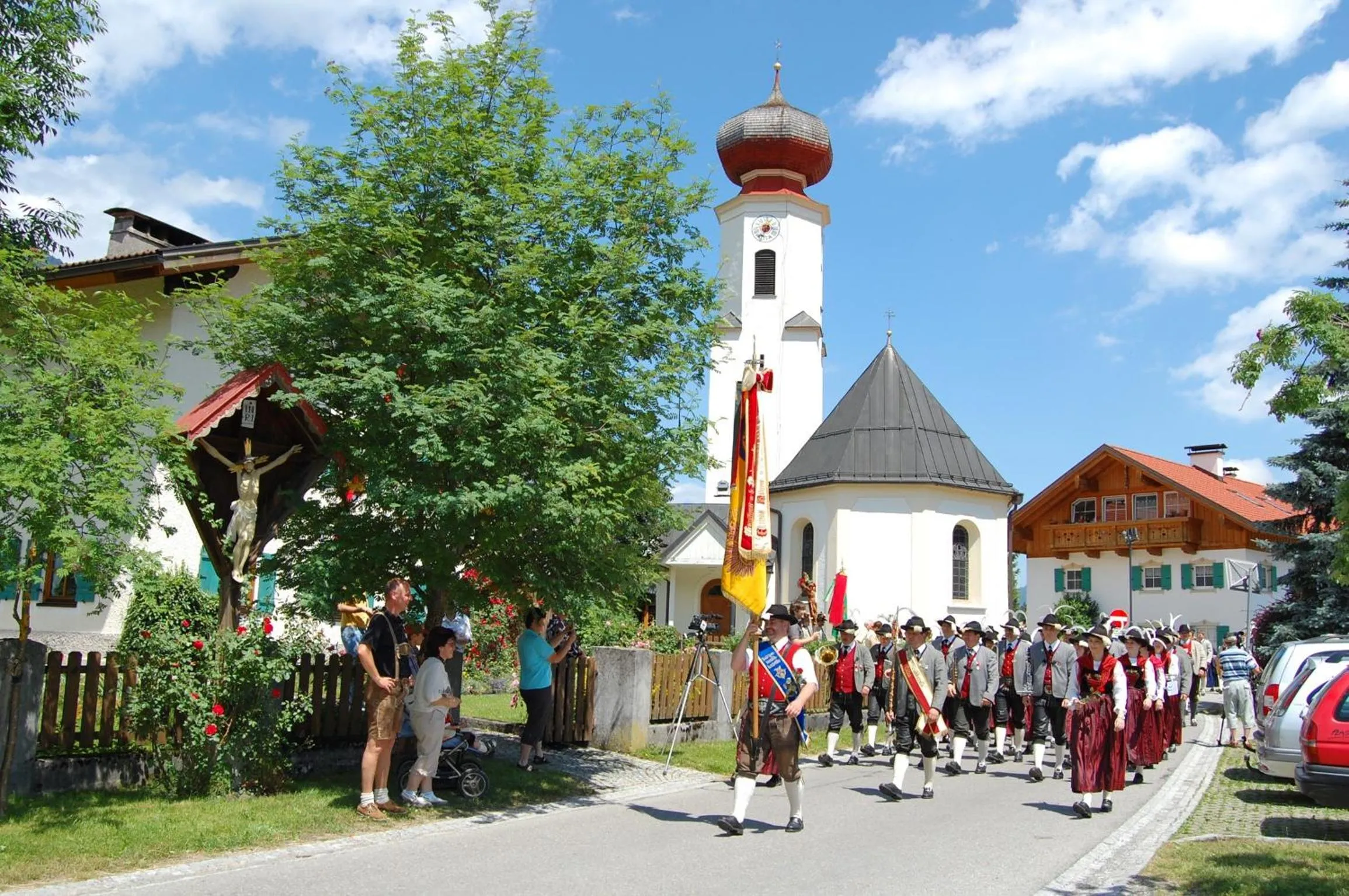 Area and facilities in Gästehaus am Graben