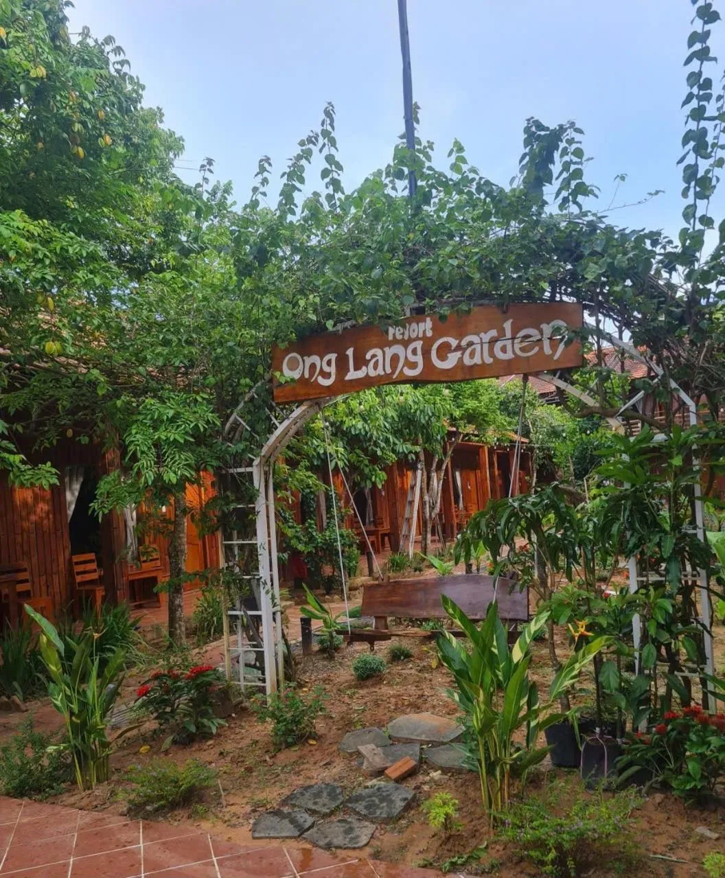 Garden in Ong Lang Garden Resort