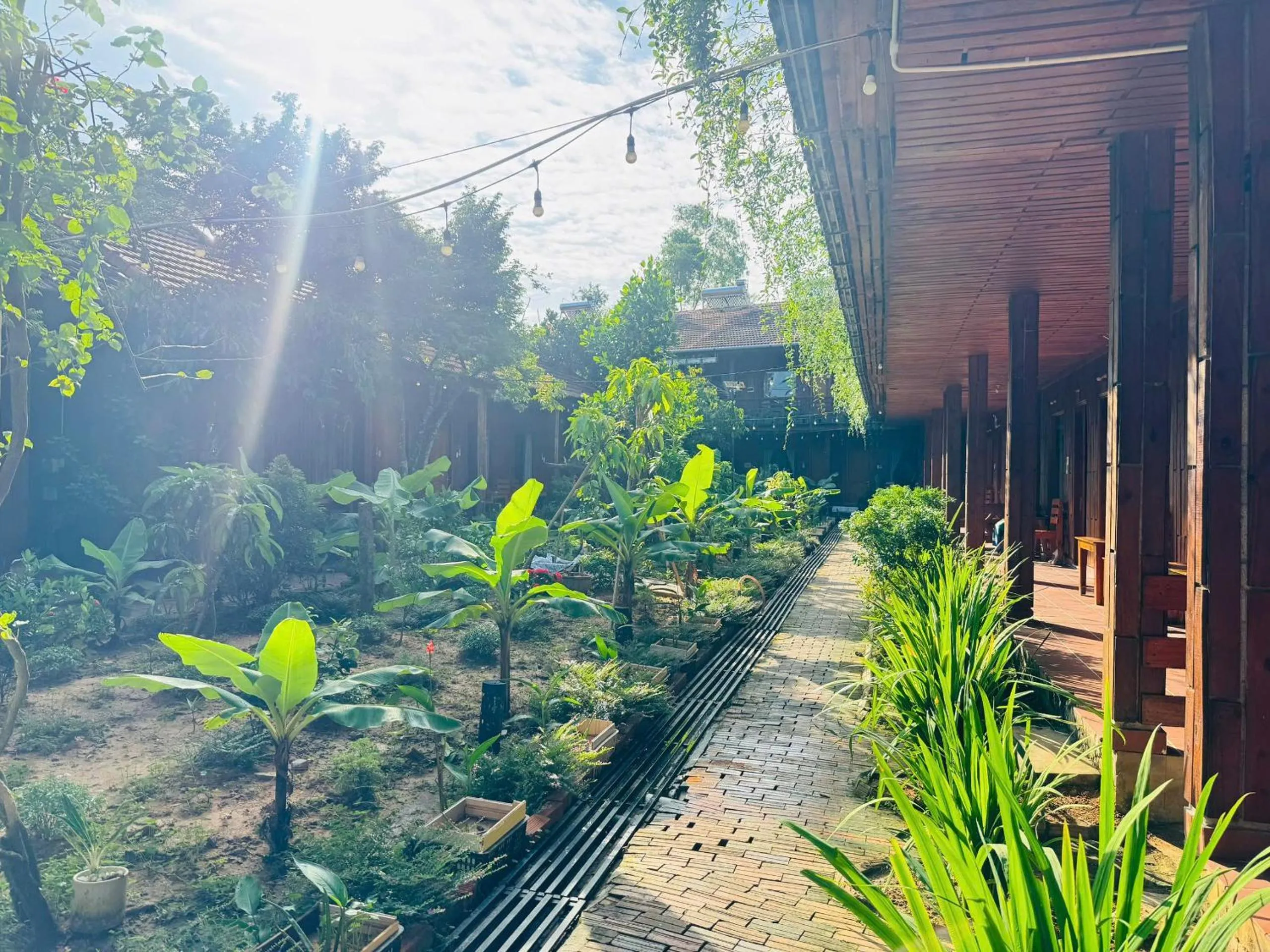 Garden in Ong Lang Garden Resort