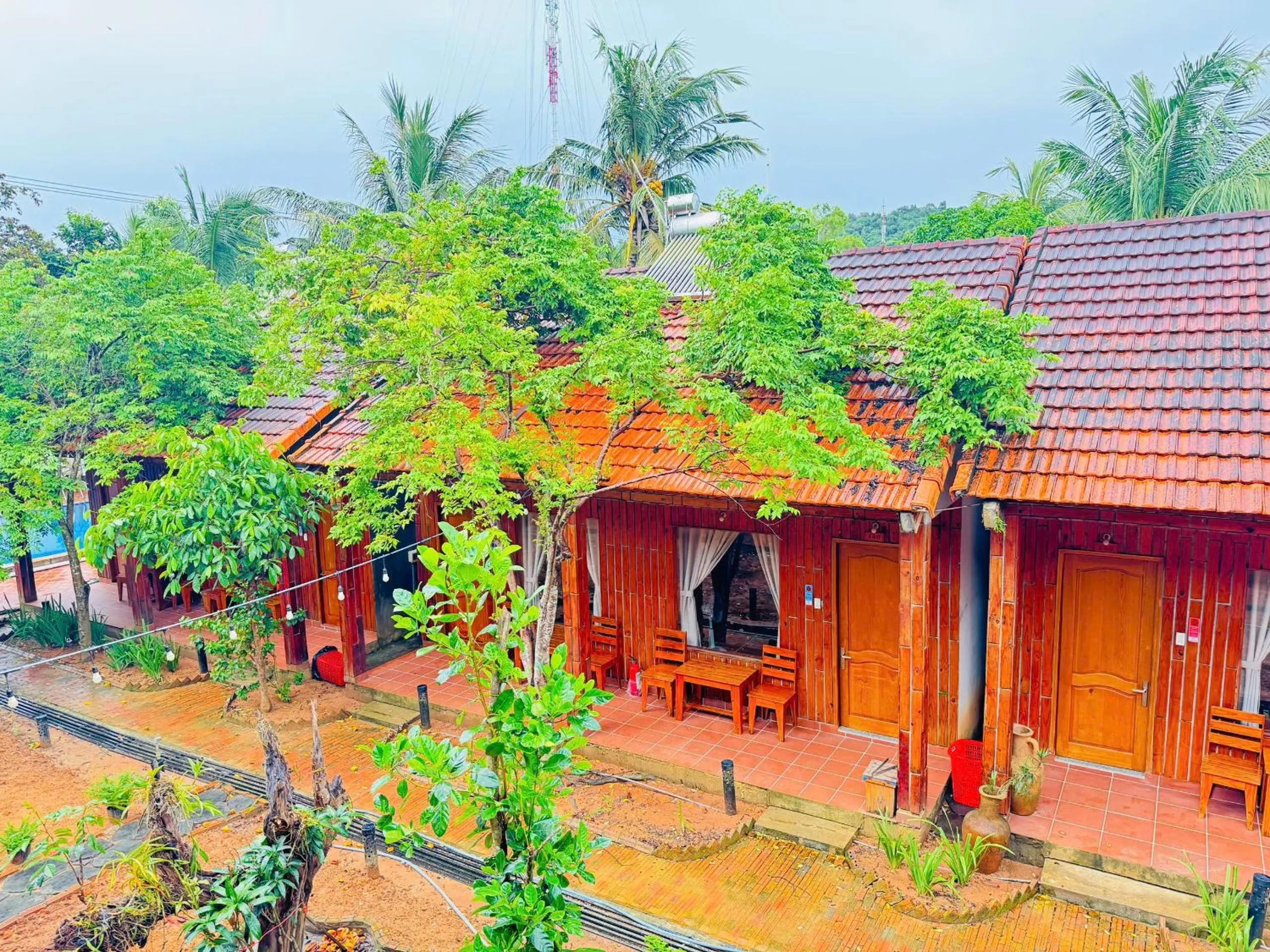 Garden in Ong Lang Garden Resort