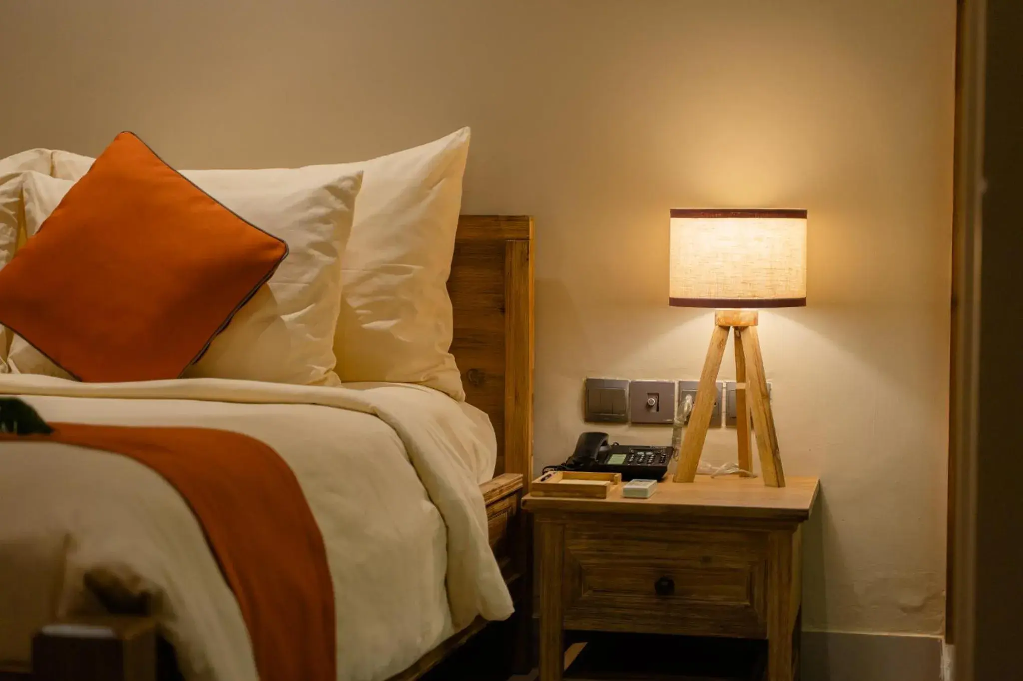 Bed in Crown Retreat Quy Nhon Resort Bed in Crown Retreat Quy Nhon Resort