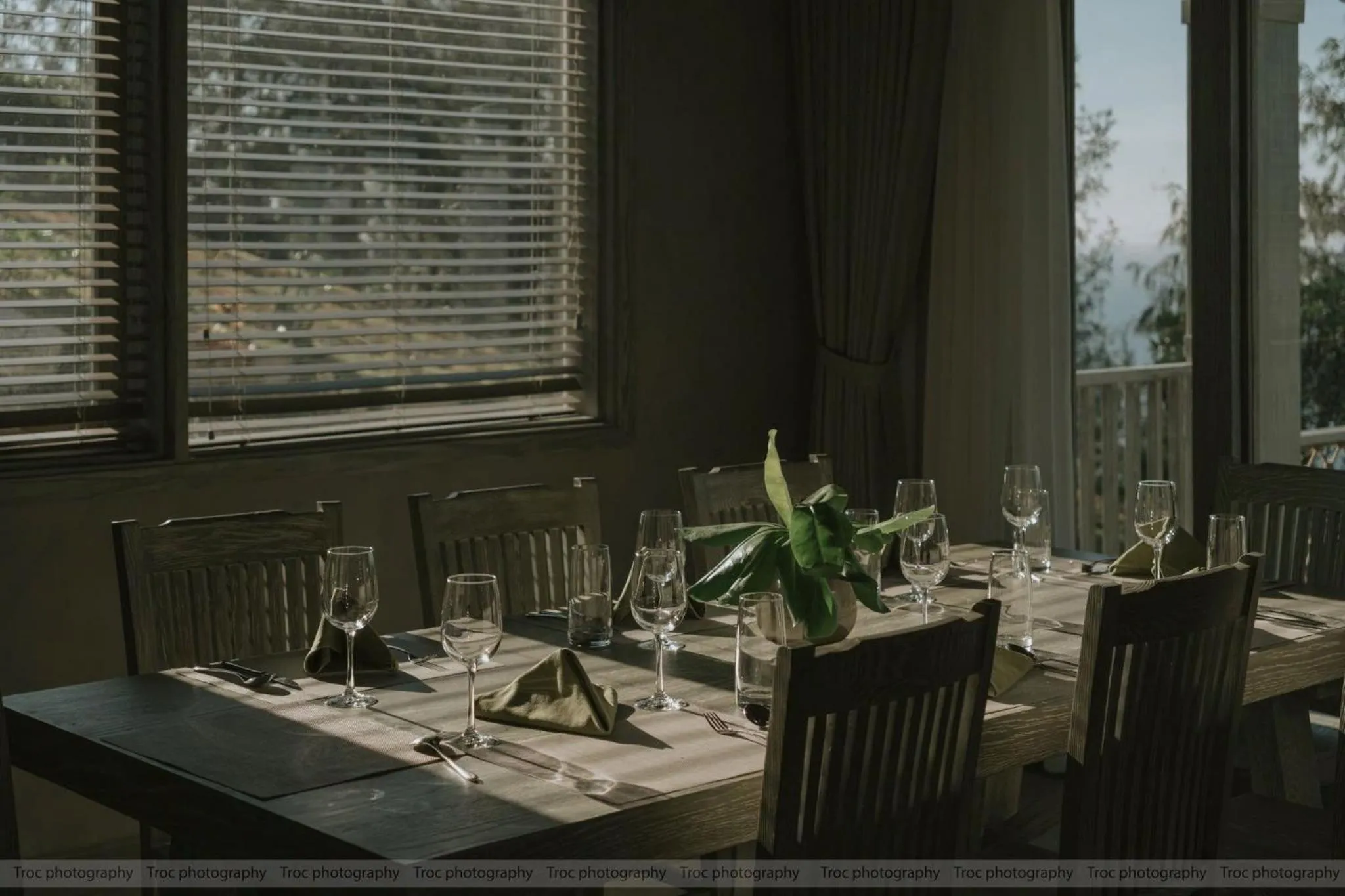 Dining area in Crown Retreat Quy Nhon Resort