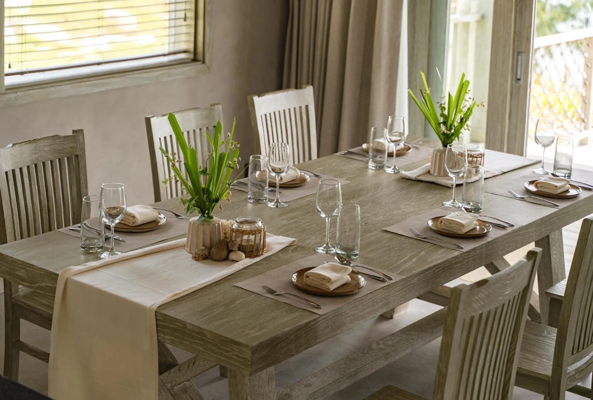 Dining area in Crown Retreat Quy Nhon Resort