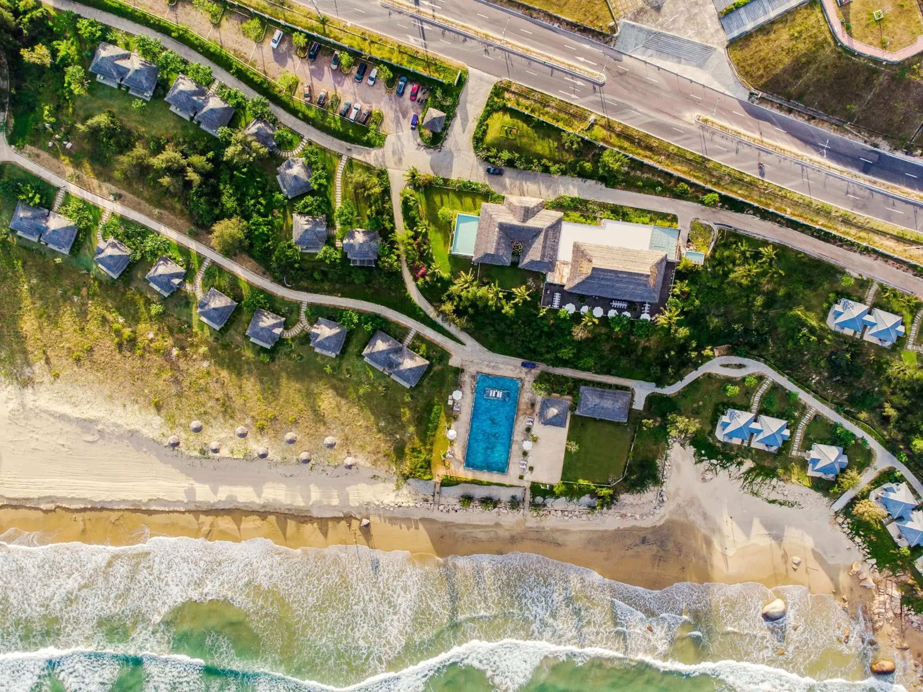 Property building in Crown Retreat Quy Nhon Resort Property building in Crown Retreat Quy Nhon Resort