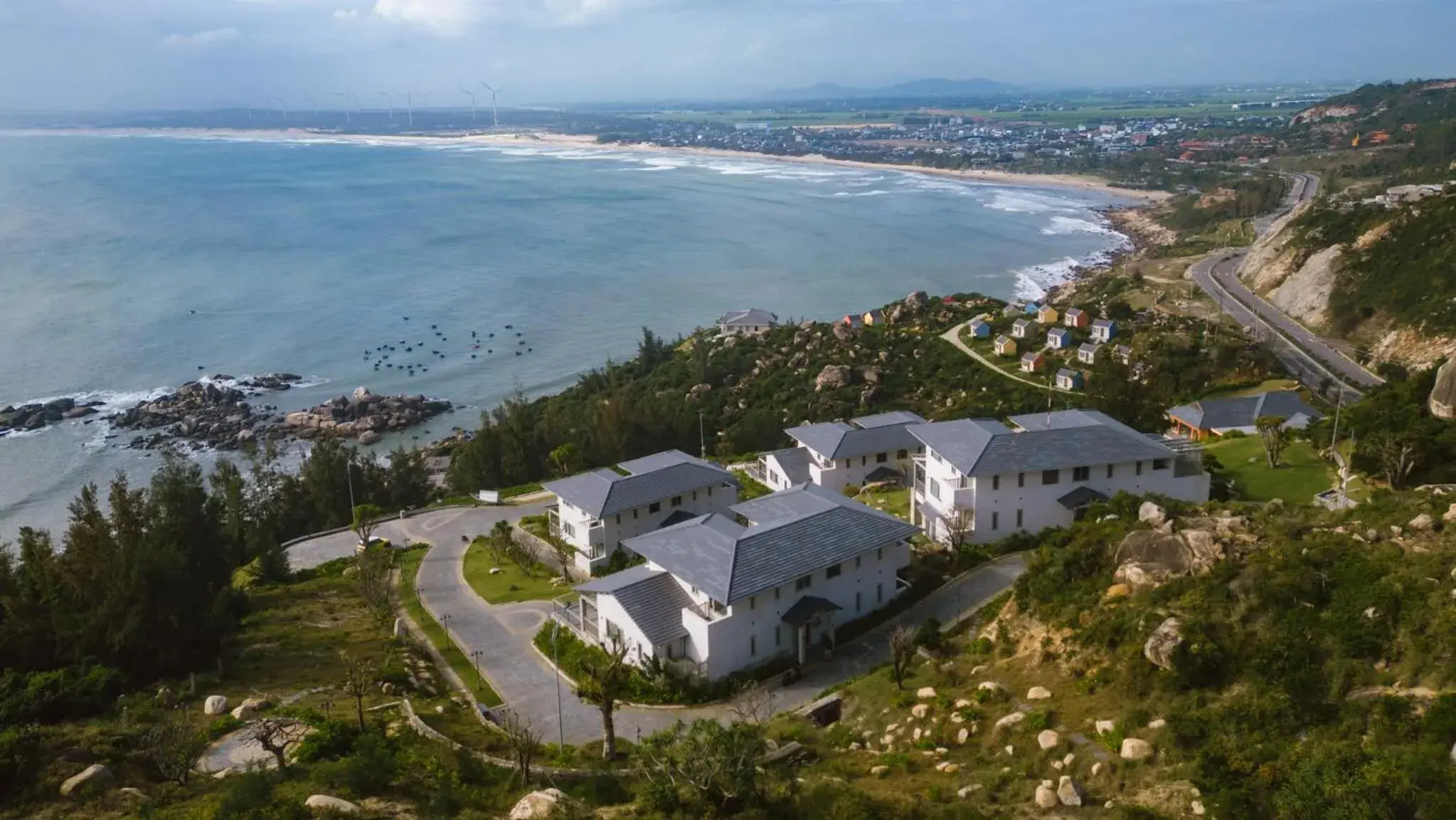 Property building in Crown Retreat Quy Nhon Resort Property building in Crown Retreat Quy Nhon Resort