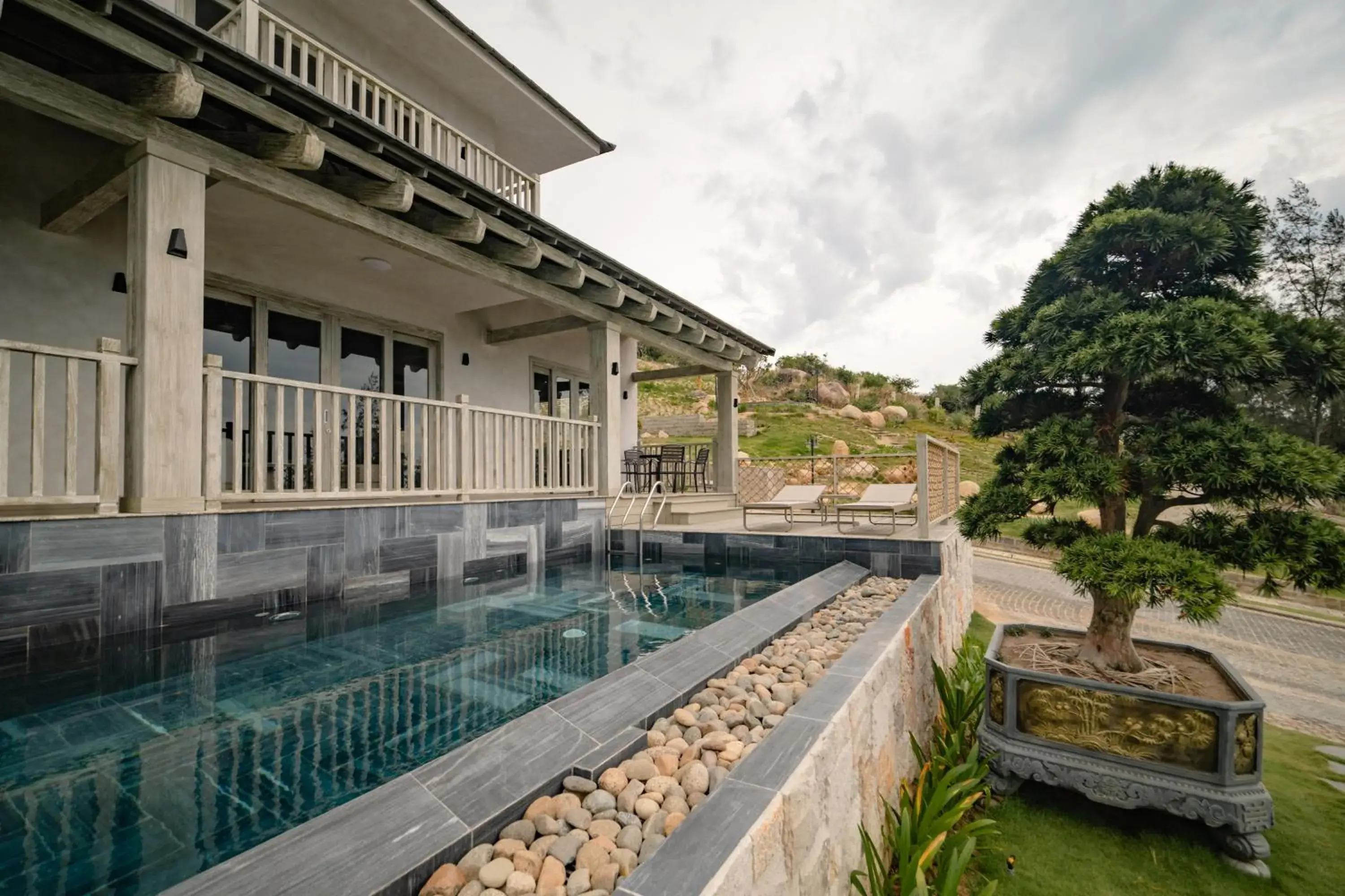 Pool view in Crown Retreat Quy Nhon Resort Pool view in Crown Retreat Quy Nhon Resort