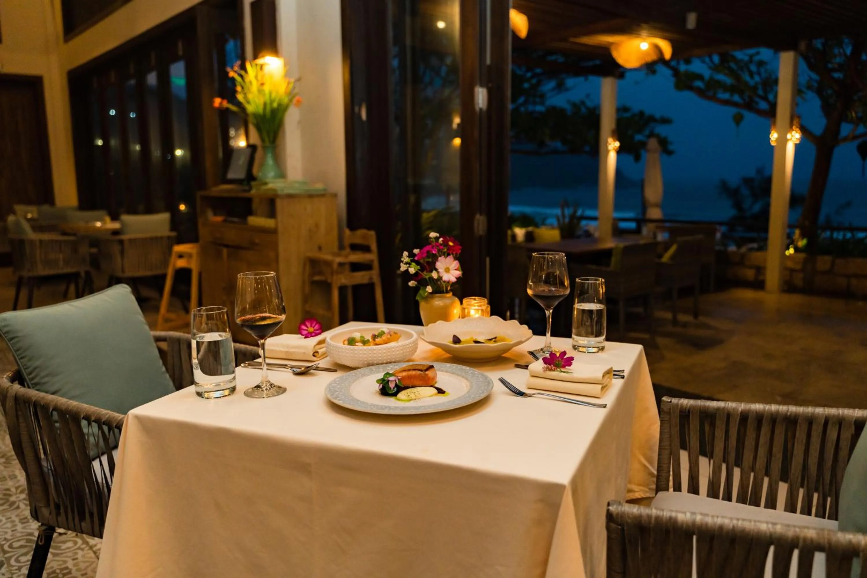 Restaurant/places to eat in Crown Retreat Quy Nhon Resort