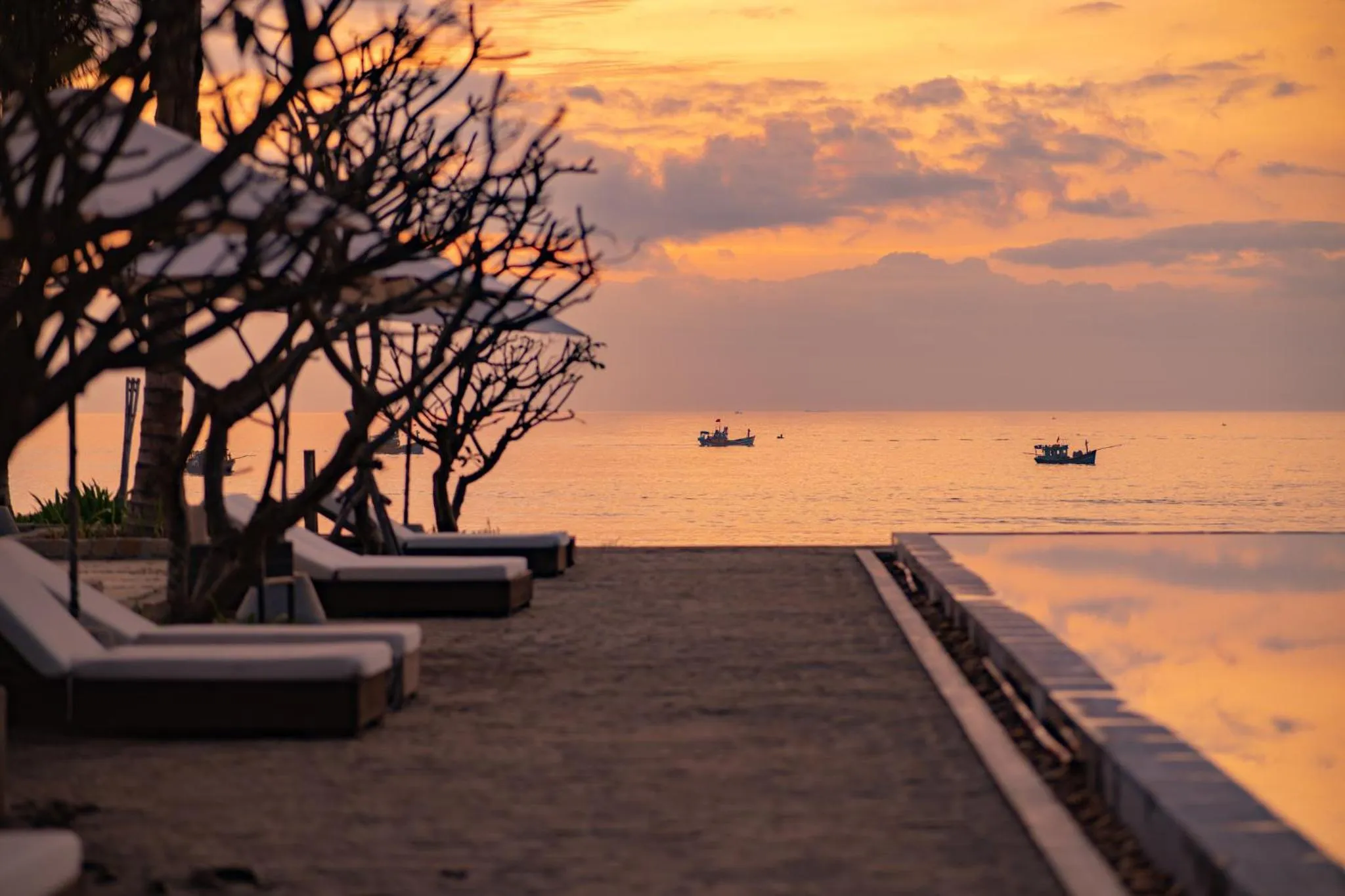 Swimming pool in Crown Retreat Quy Nhon Resort