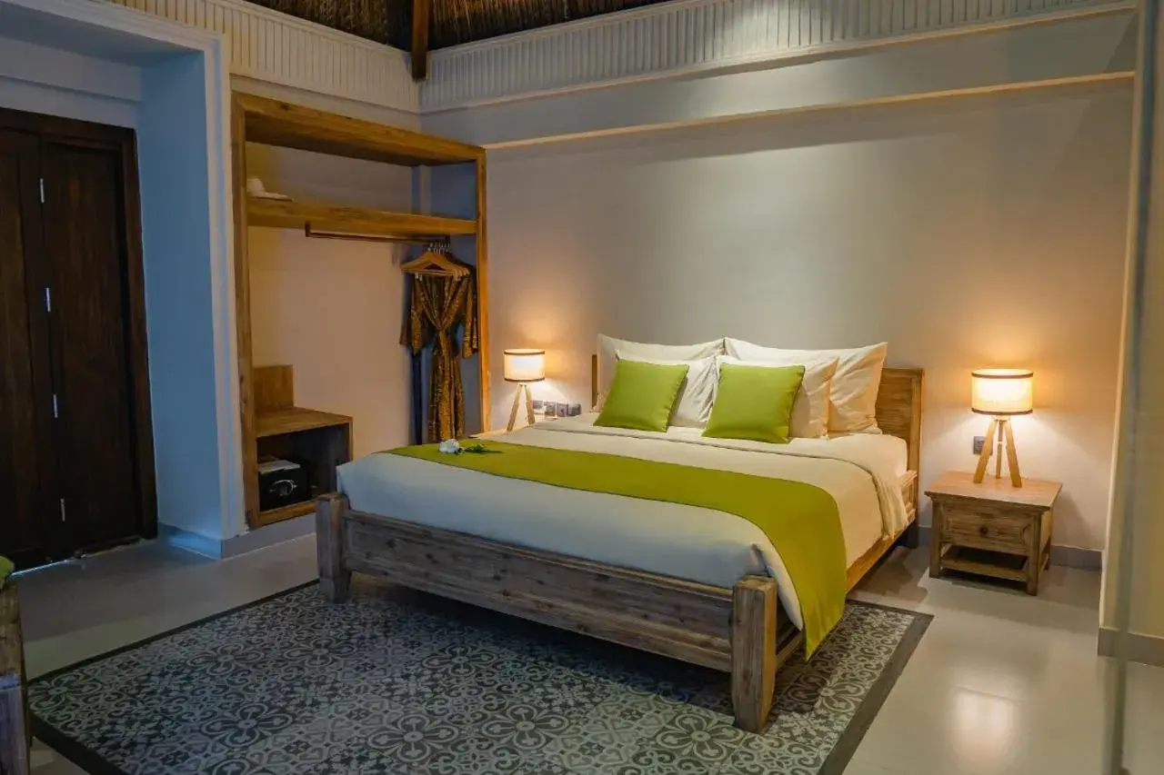 Bed in Crown Retreat Quy Nhon Resort Bed in Crown Retreat Quy Nhon Resort