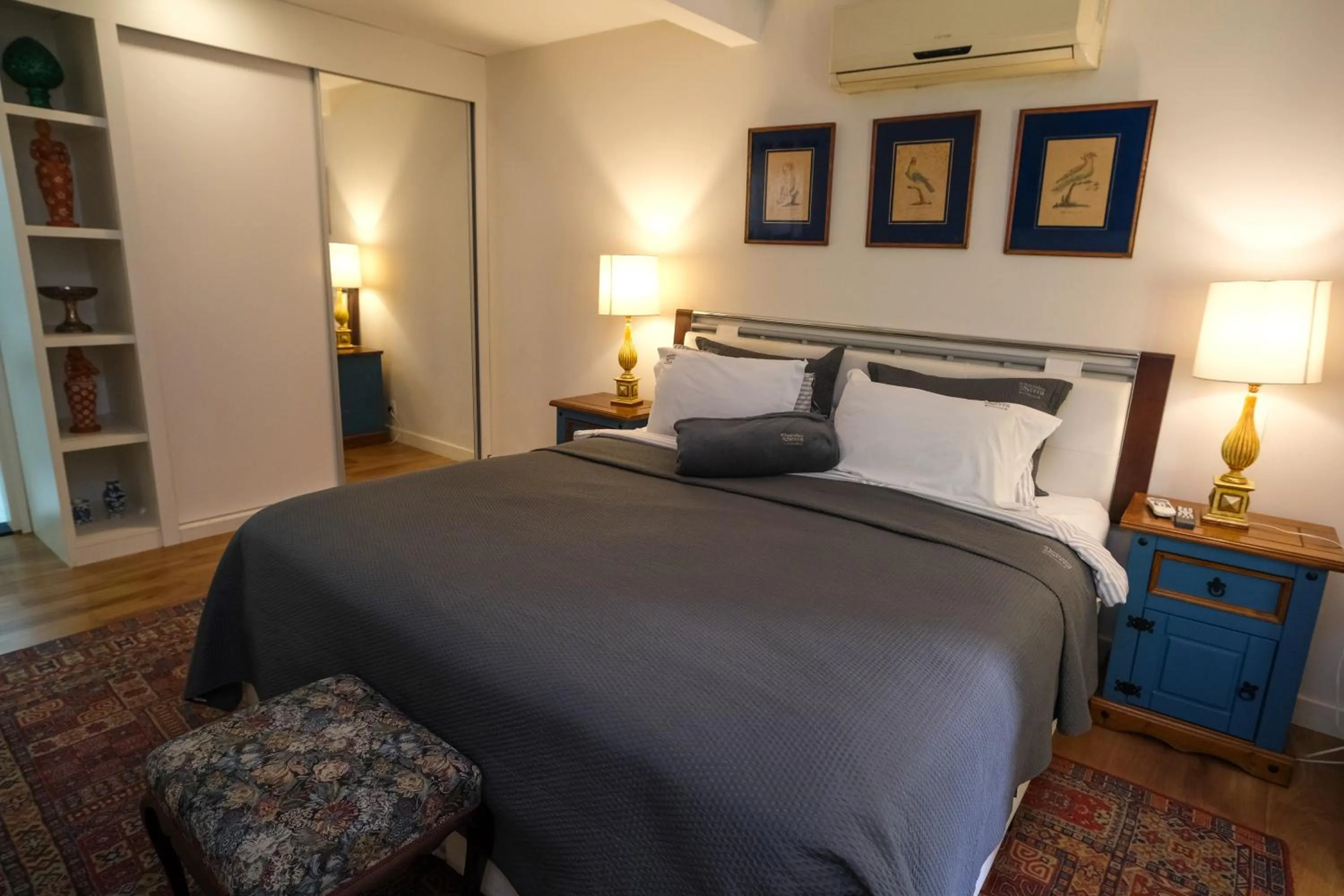 Bed in Pousada Orquidea da Serra