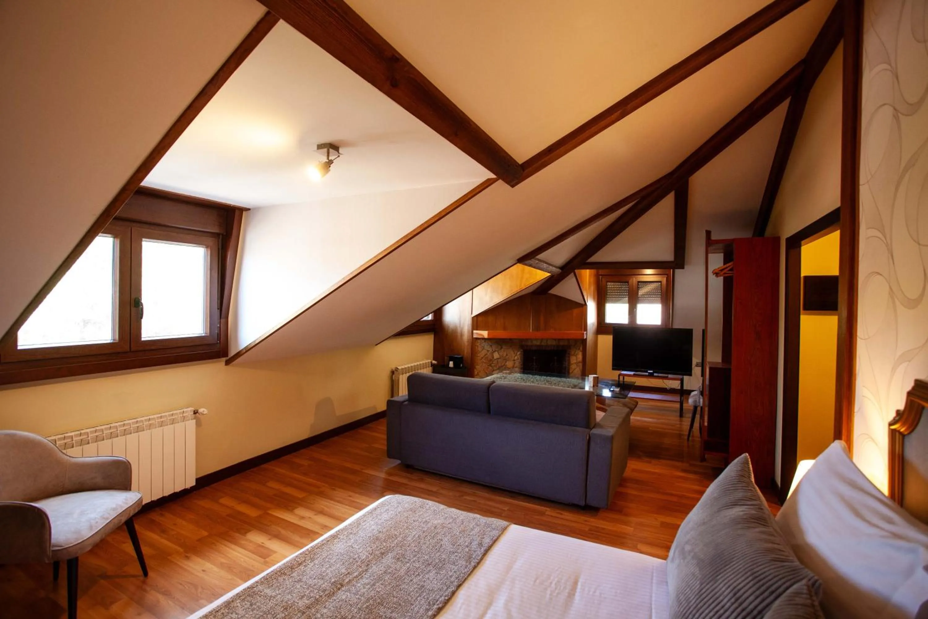 Bed in Hotel El Doncel