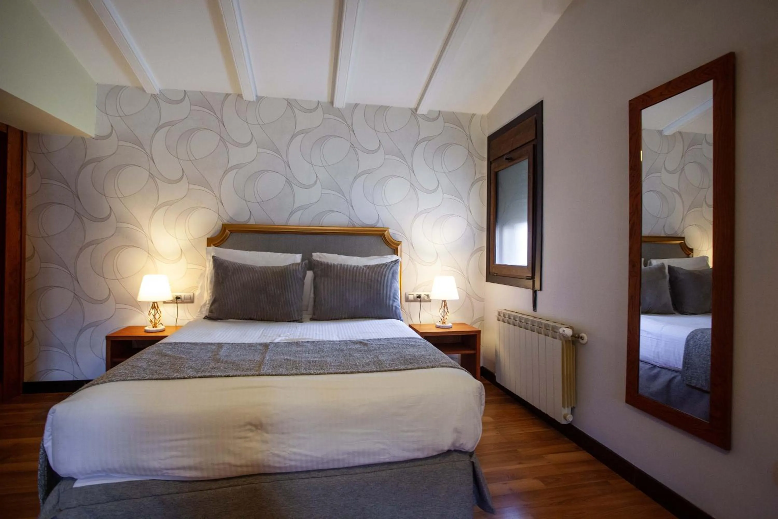 Bed in Hotel El Doncel