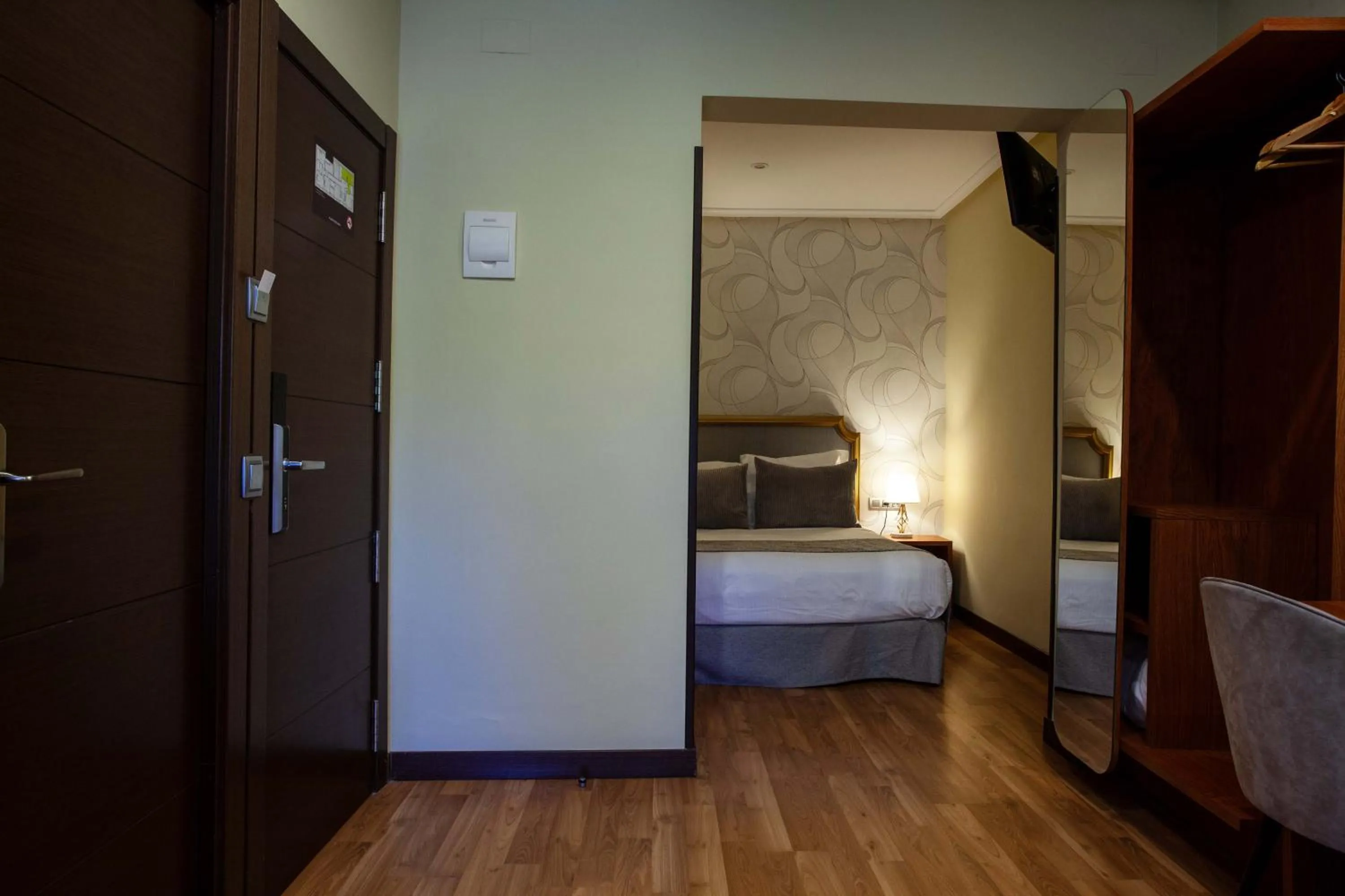 Bed in Hotel El Doncel