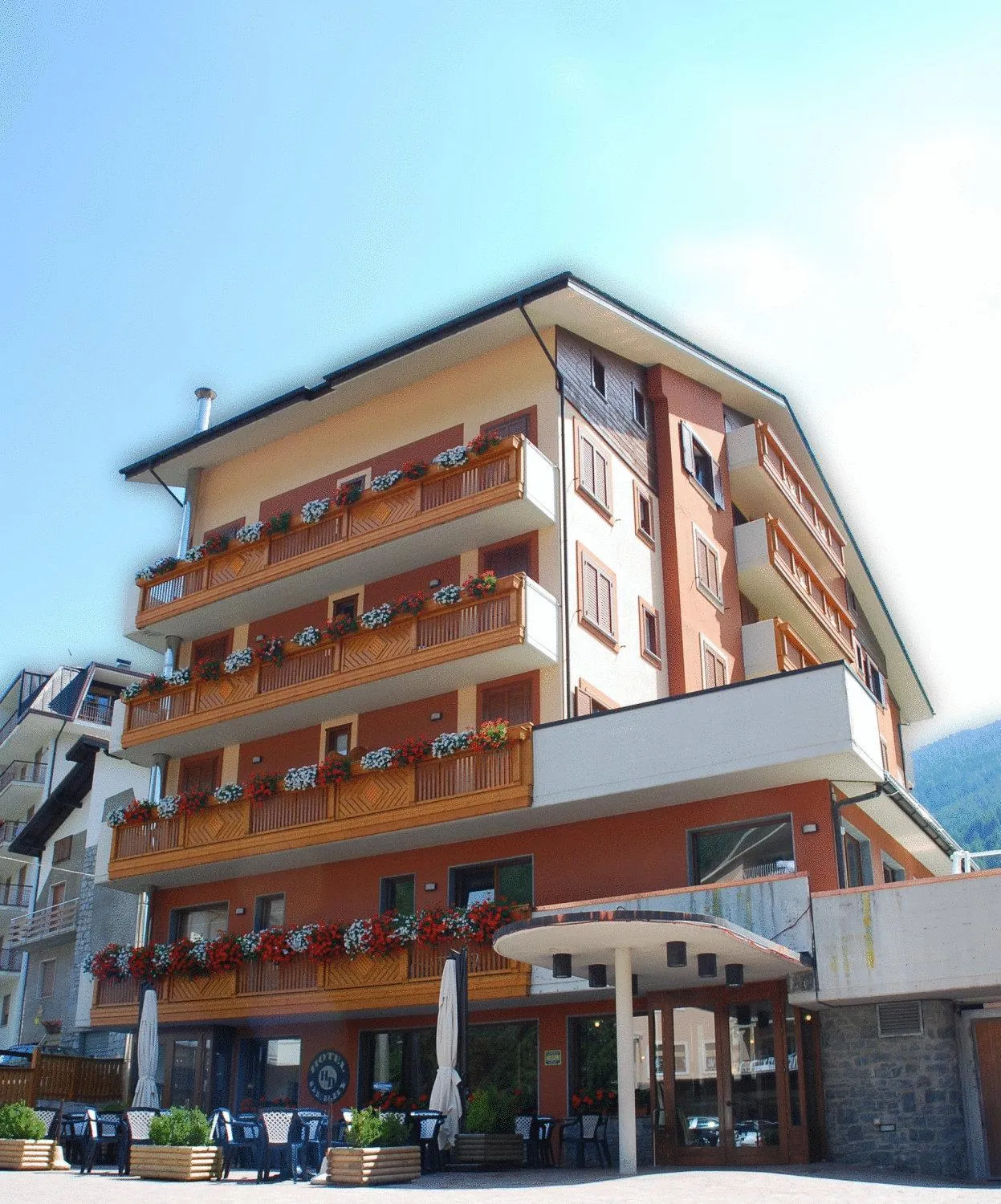 Facade/entrance in Hotel Derby