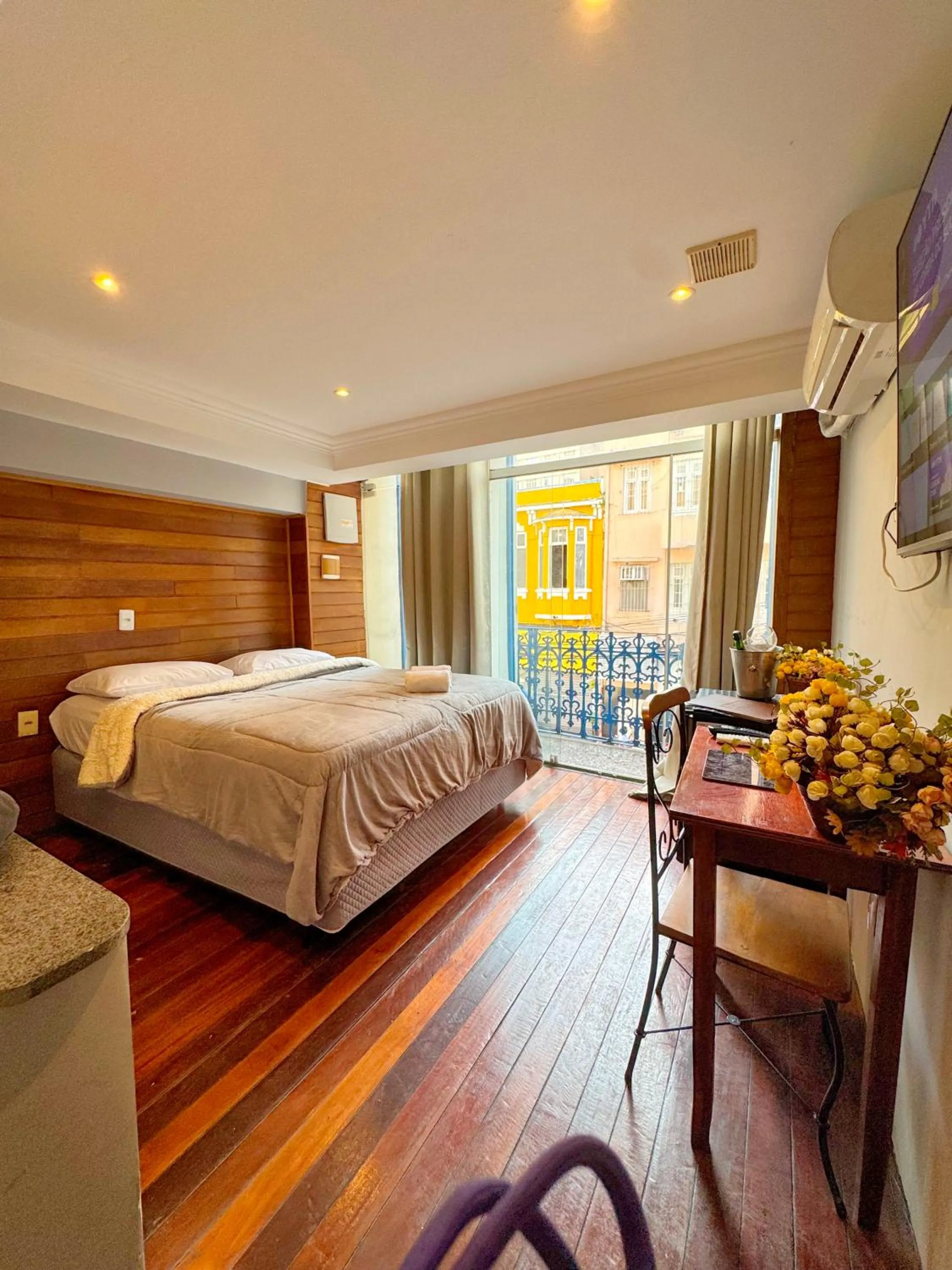 Bedroom, Bed in HMG Rio Suítes