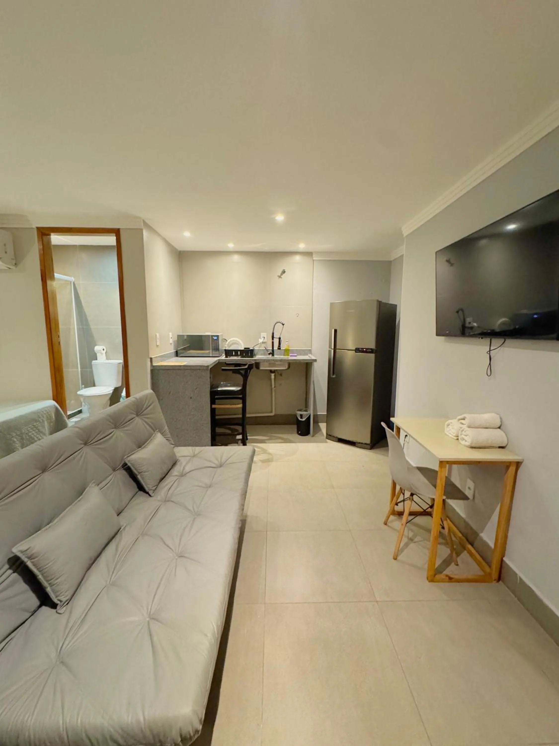 Living room in HMG Rio Suítes