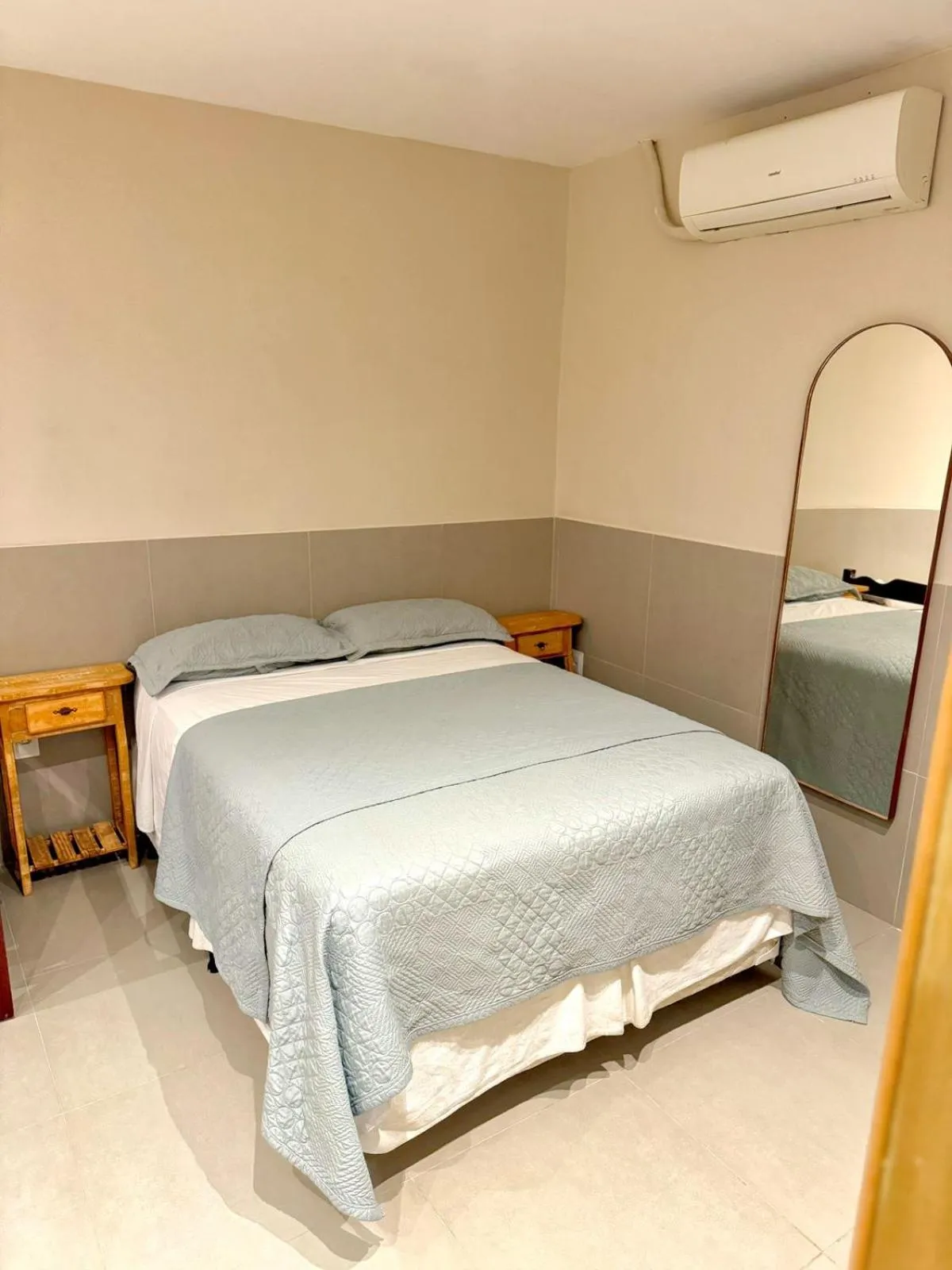 Bed in HMG Rio Suítes