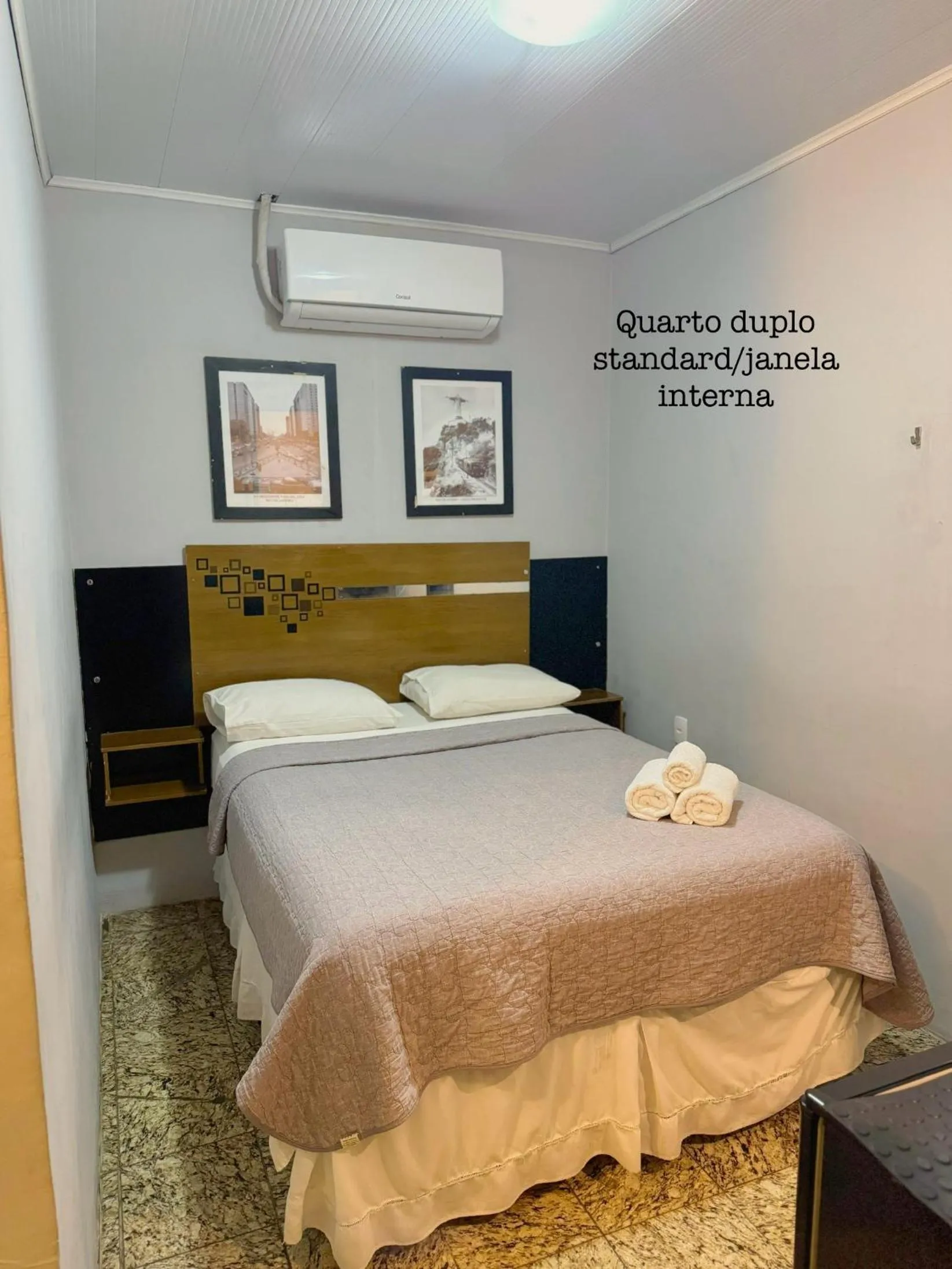 Bed in HMG Rio Suítes