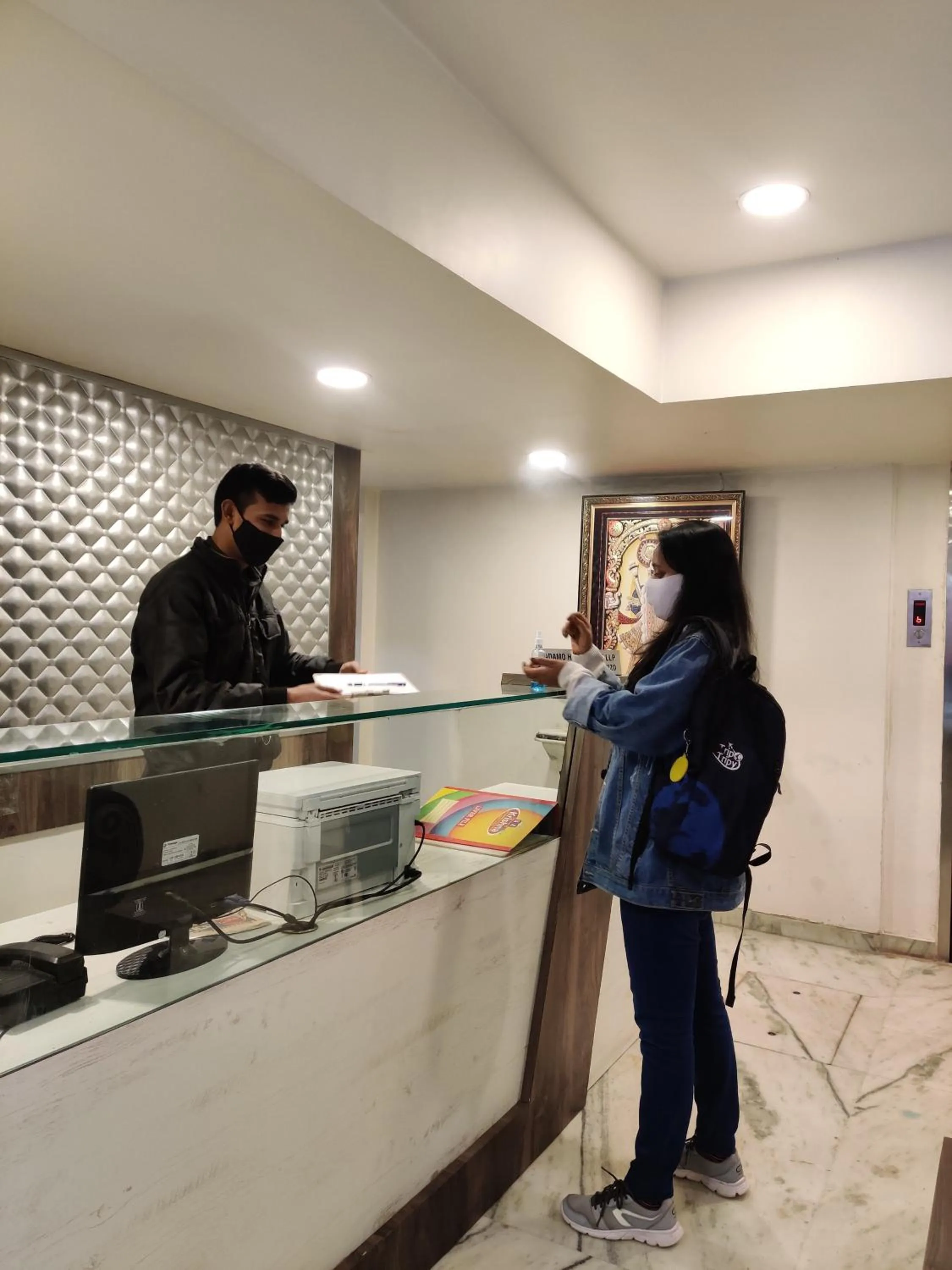 Staff in Hotel Sanmukh By Adamo