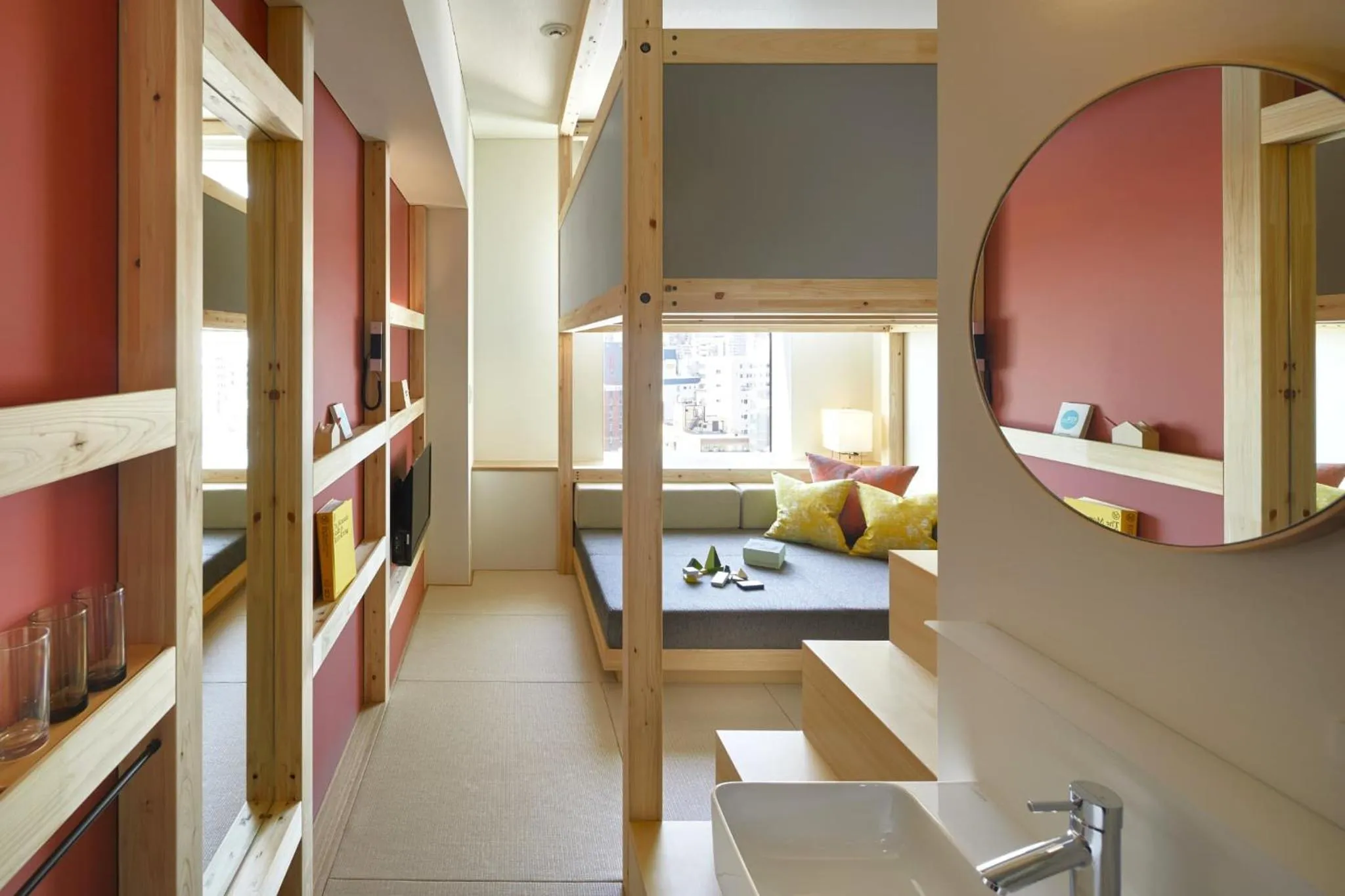 Photo of the whole room in OMO5 Tokyo Otsuka by Hoshino Resorts