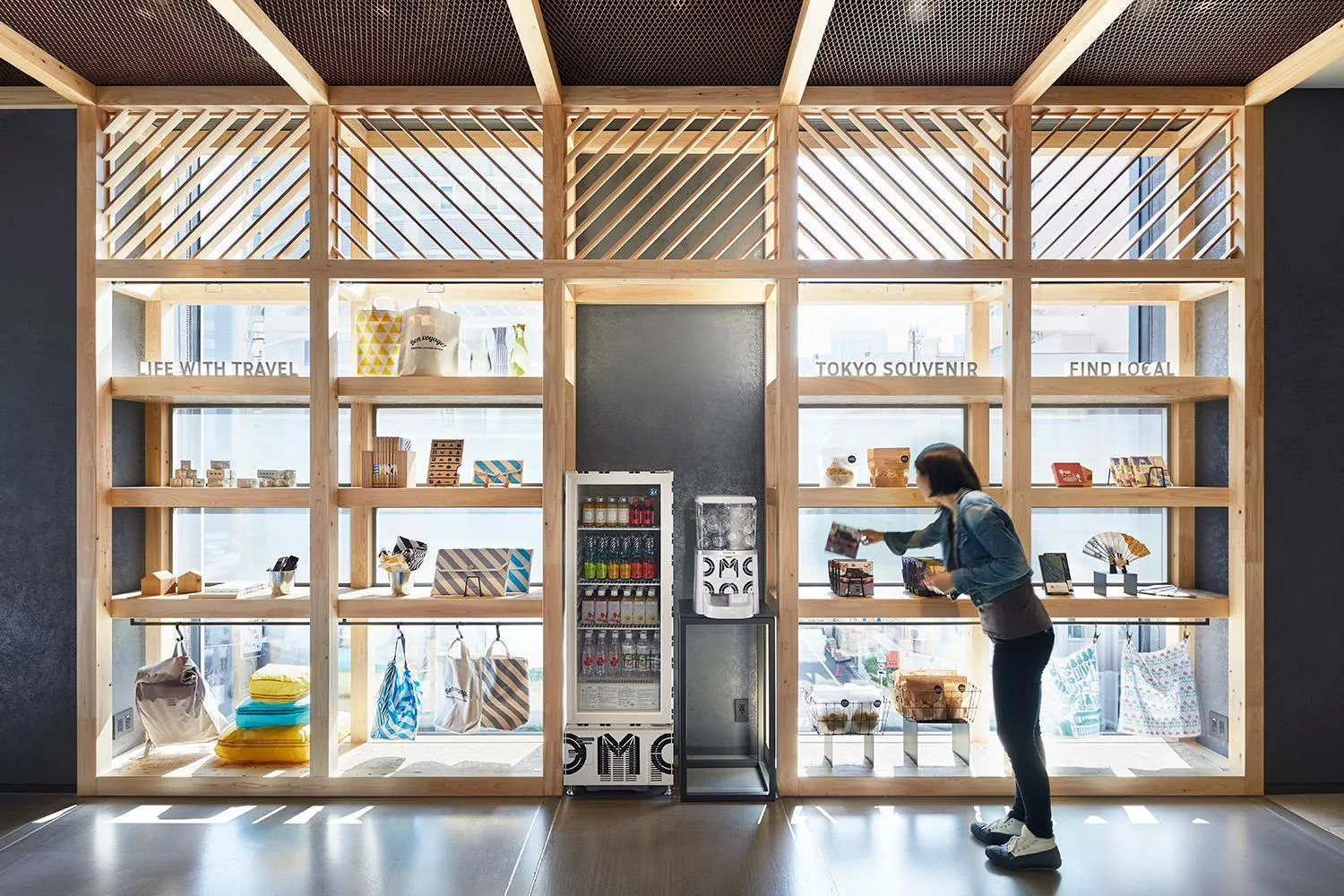 On-site shops in OMO5 Tokyo Otsuka by Hoshino Resorts
