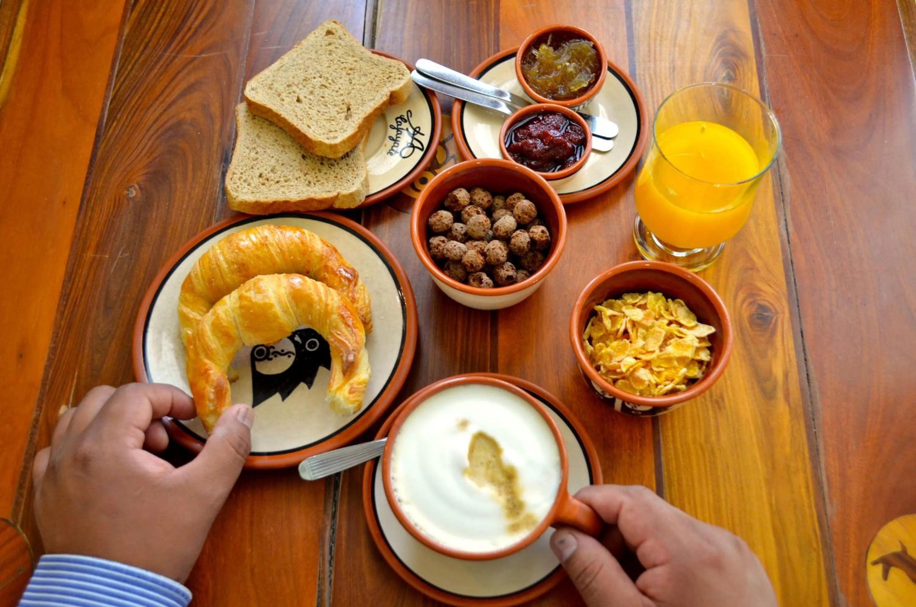 Breakfast in Hotel Asturias