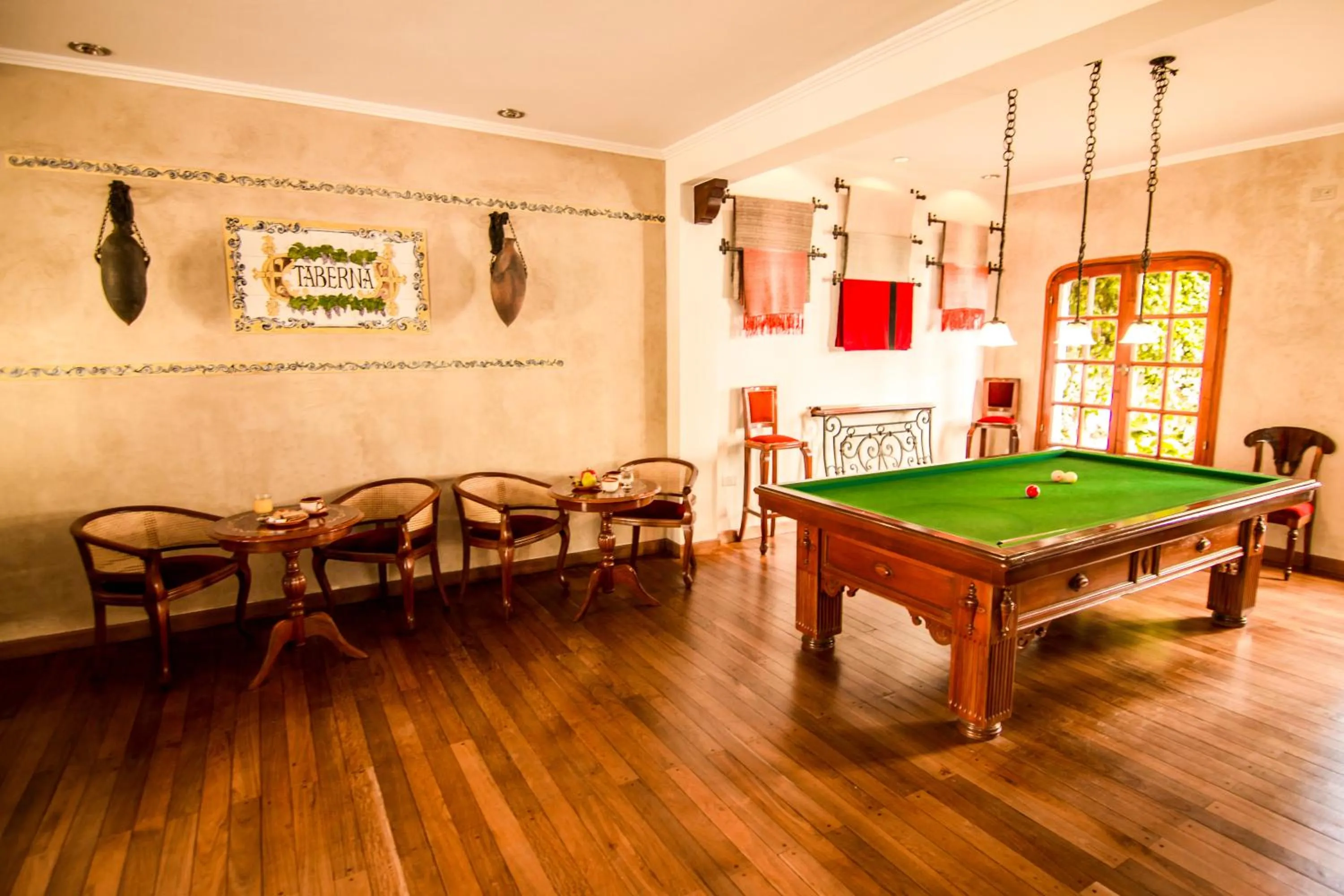 Billiard in Hotel Asturias