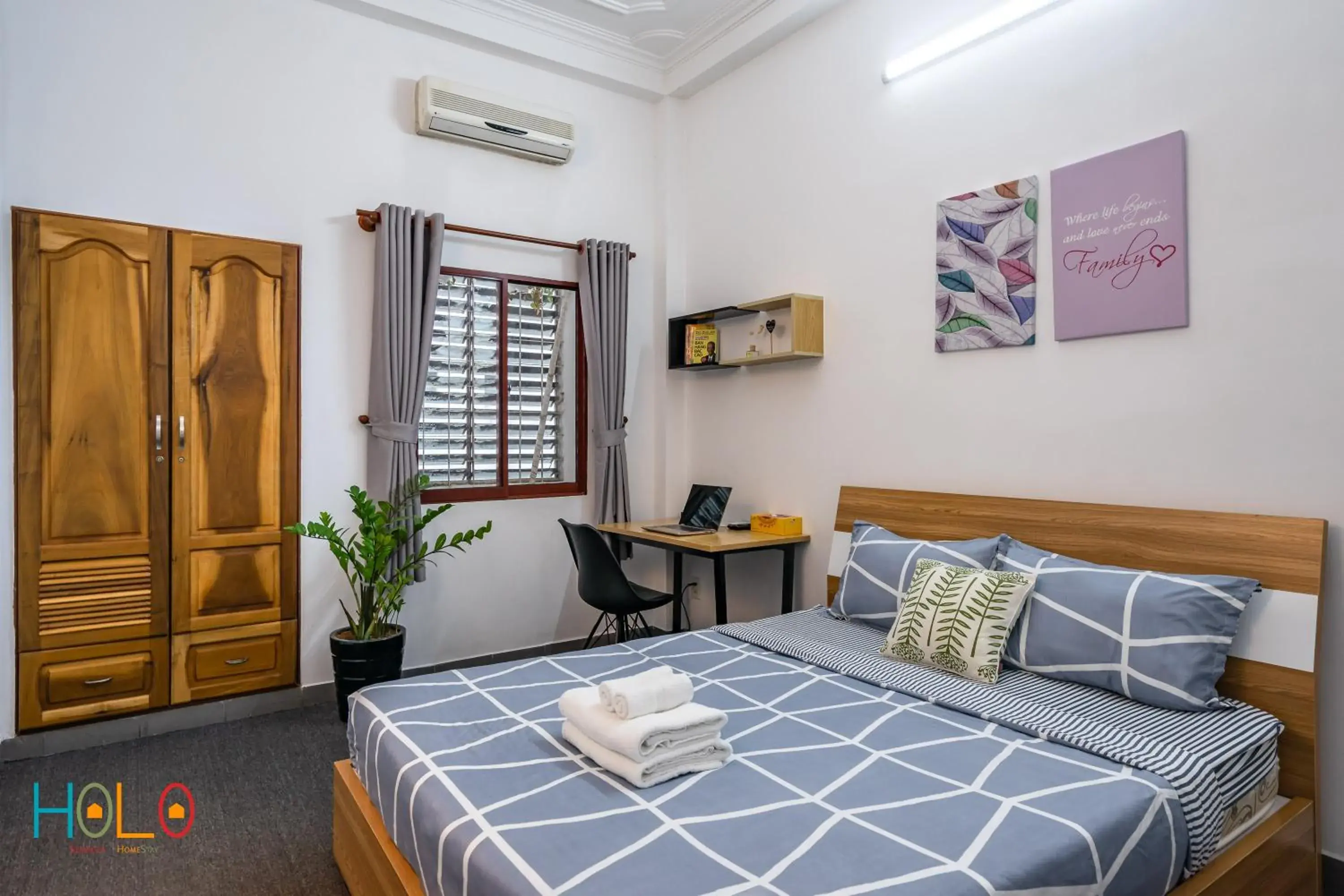 Standard Double Room in HoLo Fairy House Saigon - Serviced Homestay Standard Double Room in HoLo Fairy House Saigon - Serviced Homestay